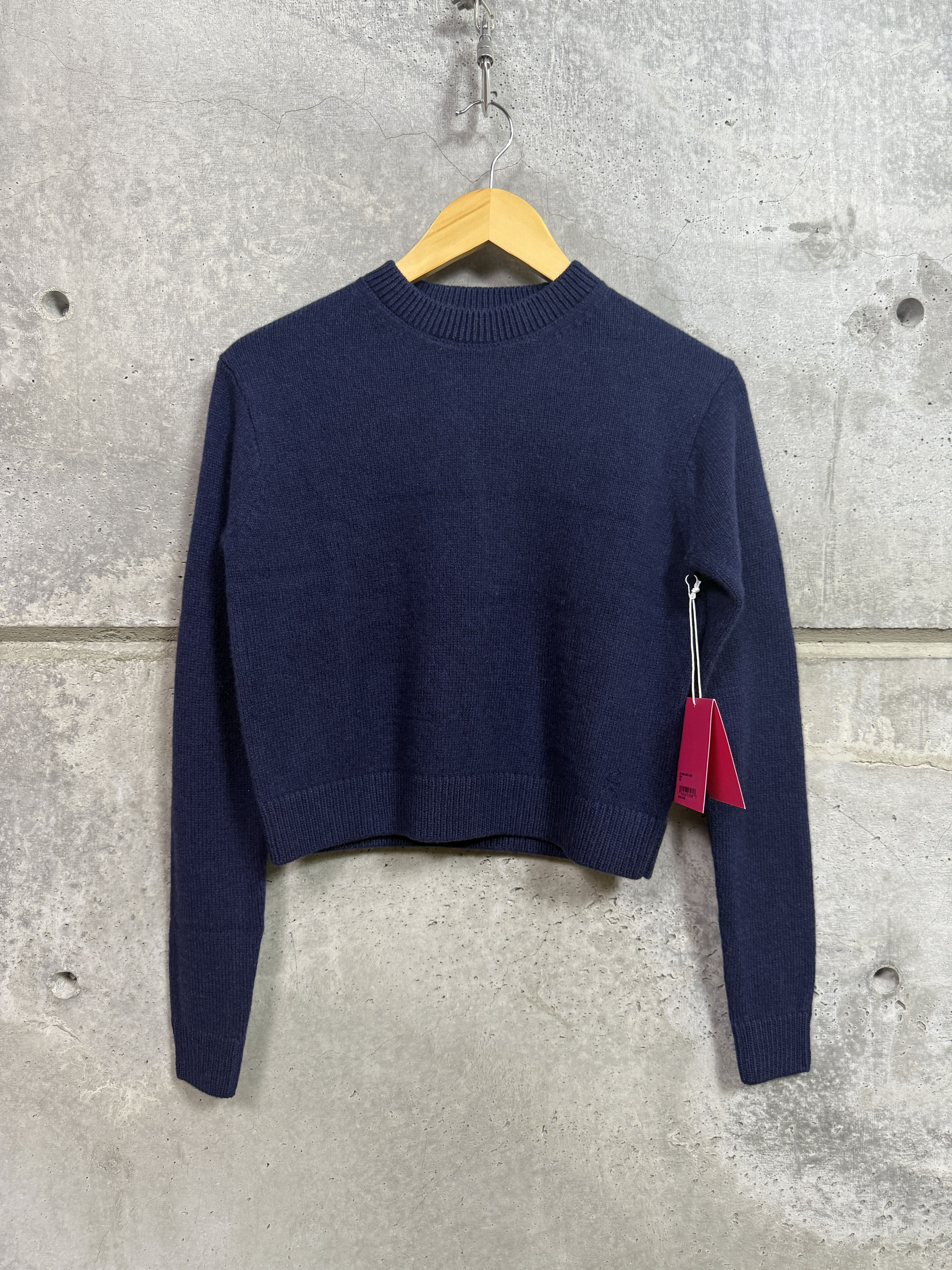 The Elder Statesman $1050 The Elder Statesman Cashmere Simple Crew Sweater Size S / US 4 / IT 40 - 3 Thumbnail