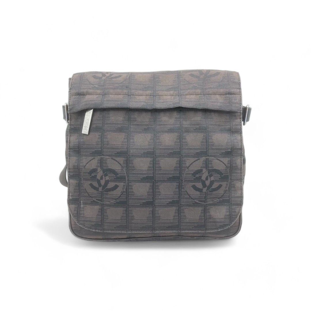Chanel Chanel - Crossbody Shoulder Bag Grey Black Monogram Size ONE SIZE - 1 Thumbnail
