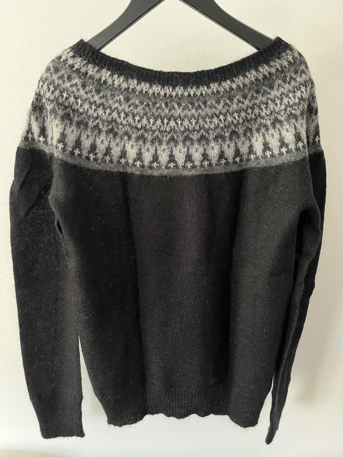 Dior DIOR HOMME X HEDI SLIMANE MOHIAR SHETLAND KNIT JUMPER FW2006 Size US M / EU 48-50 / 2 - 7 Thumbnail