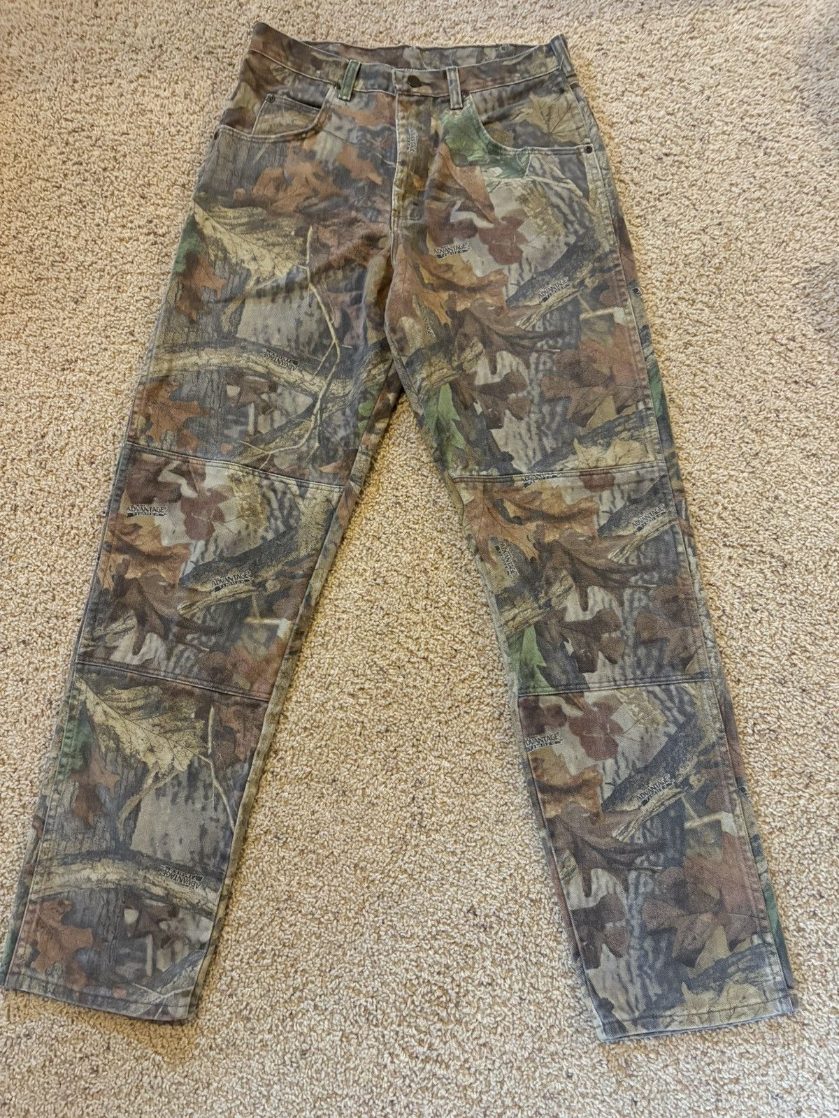 Wrangler Camo double knee wranglers 32/34 Size US 32 / EU 48 - 1 Thumbnail