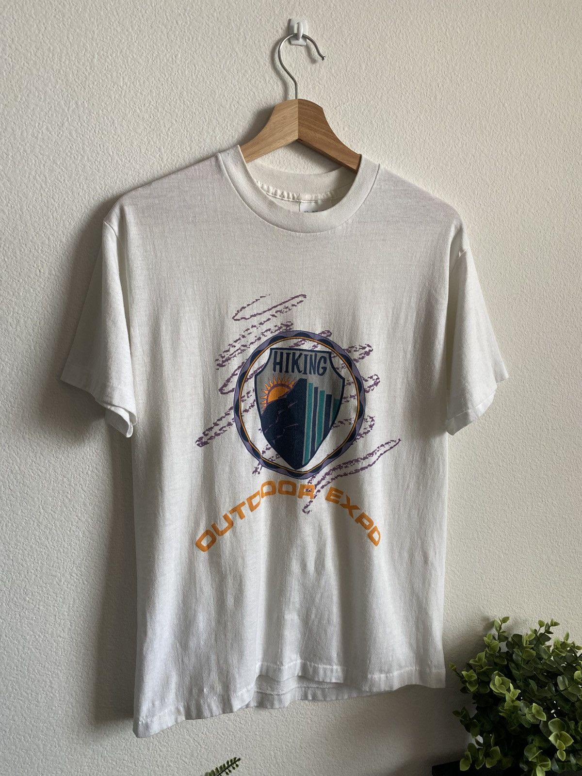 Outdoor Research Vintage 90s Hiking Outdoors Tee Size US M / EU 48-50 / 2 - 2 Thumbnail