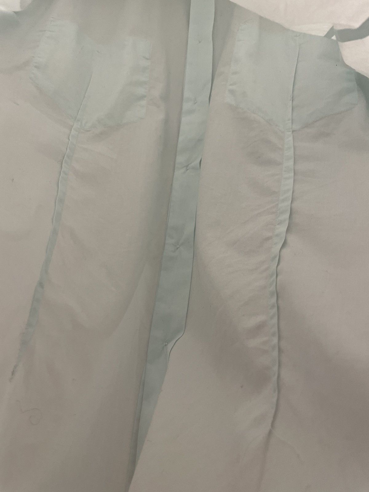 Raf Simons 1990s Anatomical Pleated Military Cotton Shirt Size US L / EU 52-54 / 3 - 8 Thumbnail