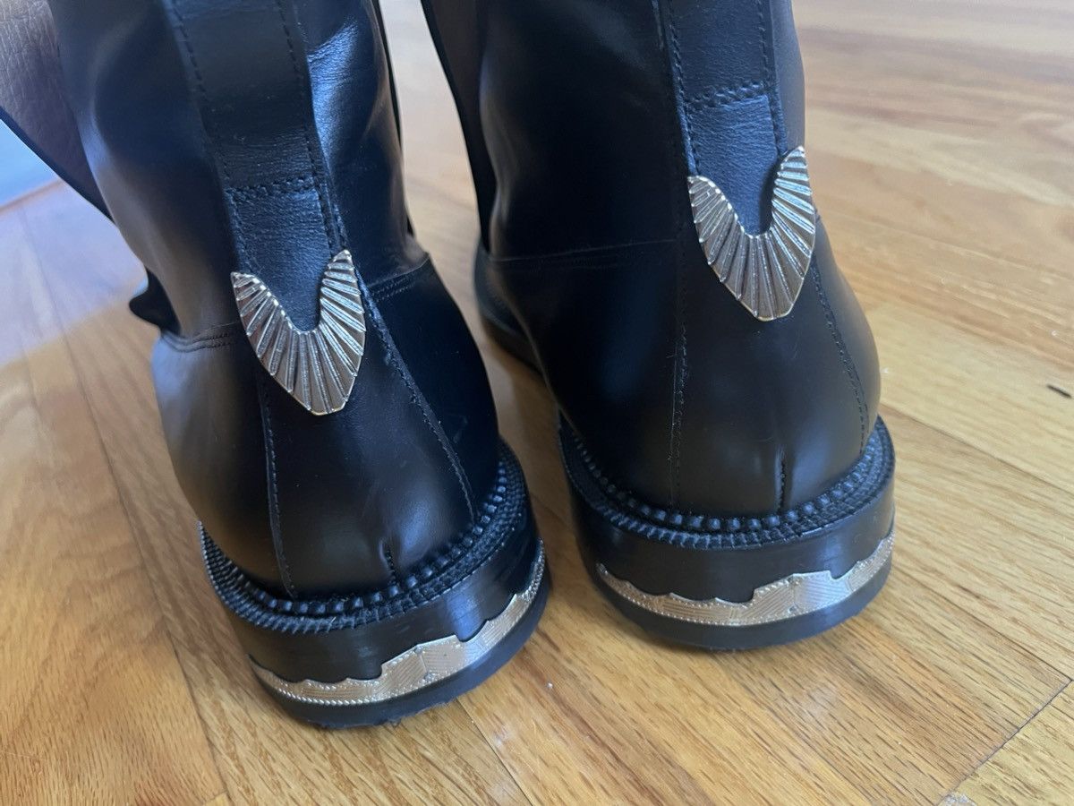 TOGA VIRILIS Toga Virilis Mens Black Concealed Gussets Chelsea Boots Size US 11.5 / EU 44-45 - 4 Thumbnail