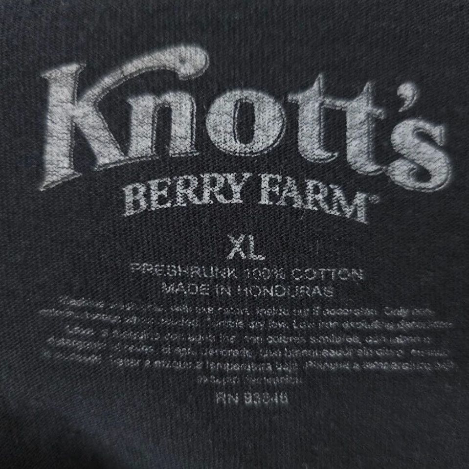 Vintage VINTAGE Knotts Scary Farm Shirt Mens XL Black Shadow Lands Demon Samurai Size US XL / EU 56 / 4 - 5 Thumbnail