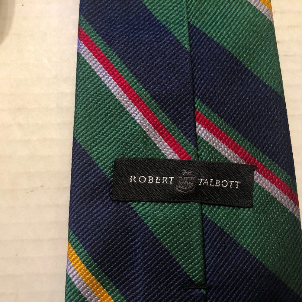 Robert Talbott Robert talbott men's new 100%silk tie 4" X 58" Size ONE SIZE - 4 Thumbnail