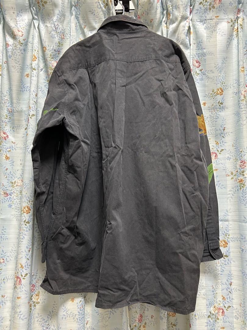 Yohji Yamamoto Yohji Yamamoto y's for men flower drawing oversized shirt Size US L / EU 52-54 / 3 - 2 Thumbnail