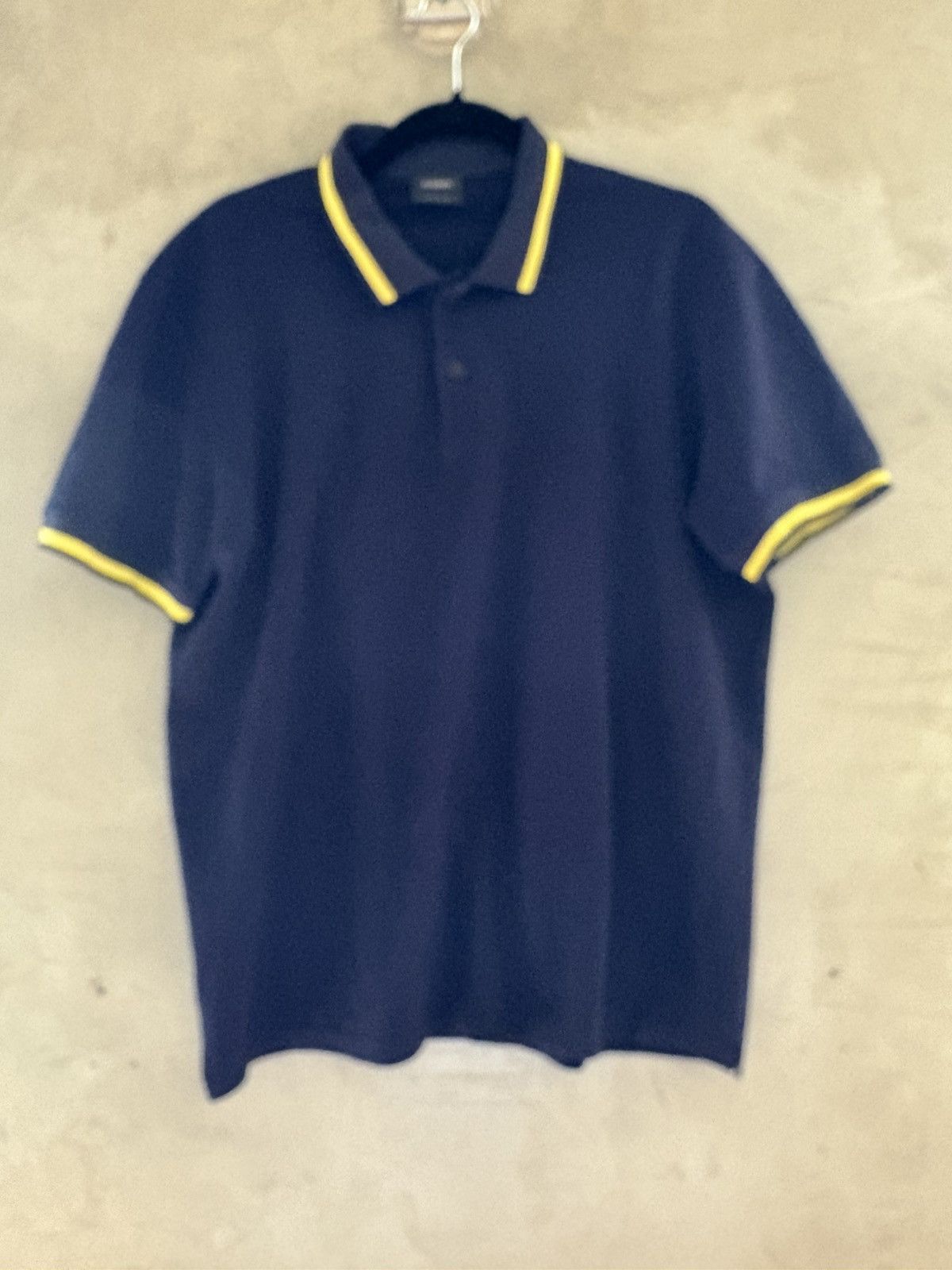 Jil Sander Navy Jil Sander polo yellow stripes. Size US L / EU 52-54 / 3 - 1 Thumbnail