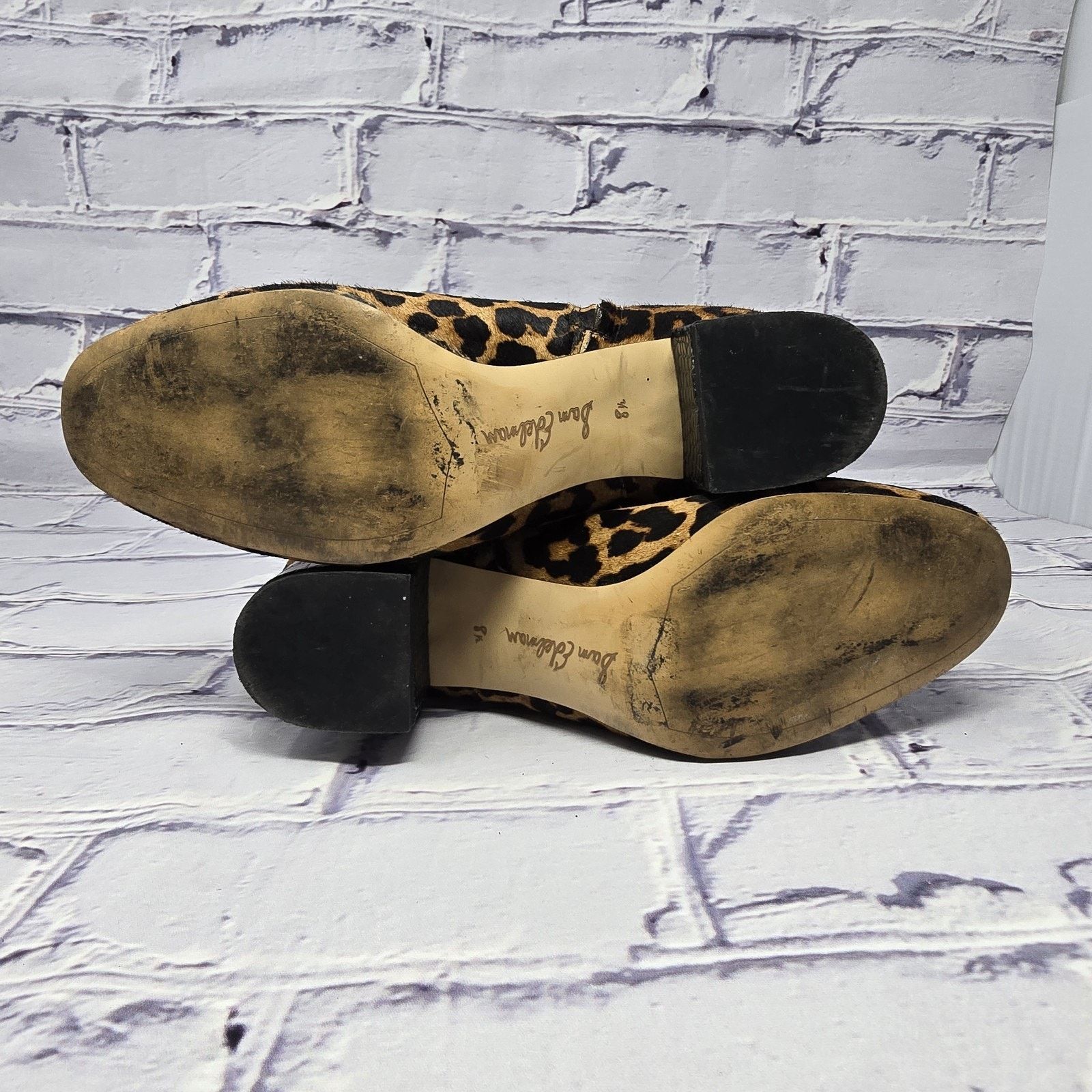 Sam Edelman Sam Edelman Edith Bootie Leopard Print Size 8.5 Booties Size US 8.5 / IT 38.5 - 7 Thumbnail
