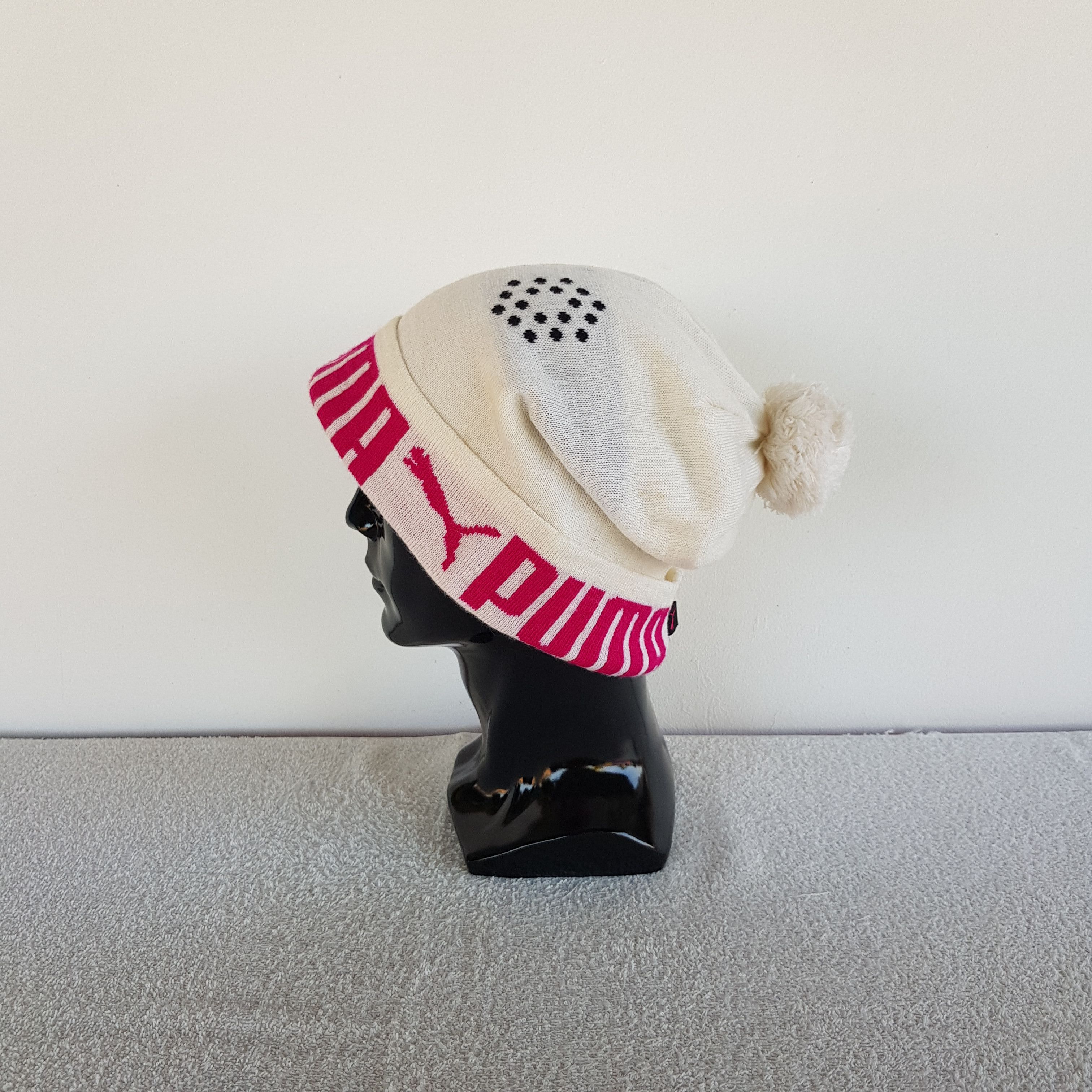 Puma Vintage Puma Beanie Snow Caps Puma Hats Size ONE SIZE - 4 Thumbnail