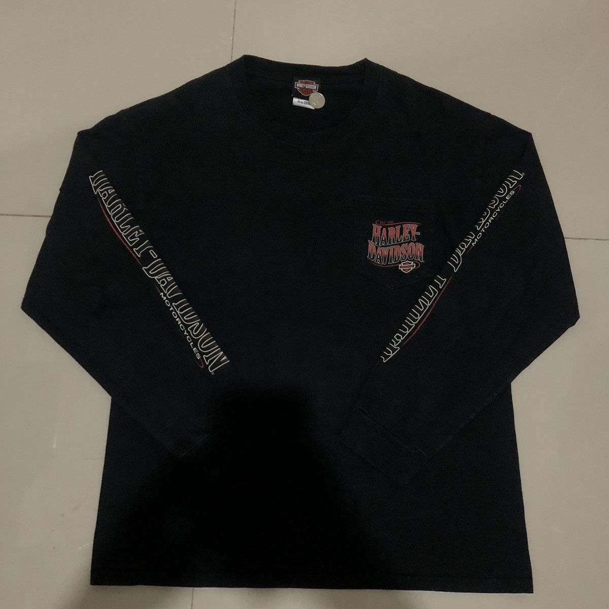 Harley Davidson × Vintage HARLEY DAVIDSON Size US L / EU 52-54 / 3 - 1 Thumbnail