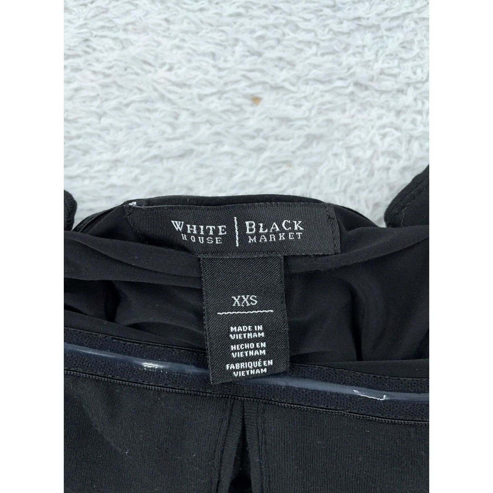 White House Black Market White House Black Market Tank Top 2XS Convertible Black Corset Bustier Back Zip Sleeveless Tank Womens Regular Black Size XXS / US 00 / IT 34 - 6 Thumbnail
