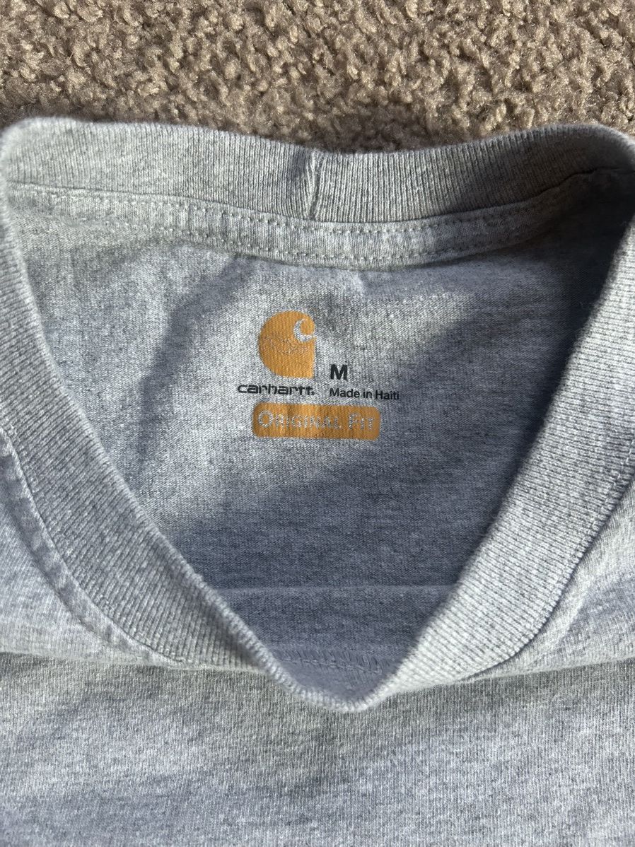 Carhartt Grey Carhartt Short Sleeve T-Shirt Size US M / EU 48-50 / 2 - 2 Thumbnail