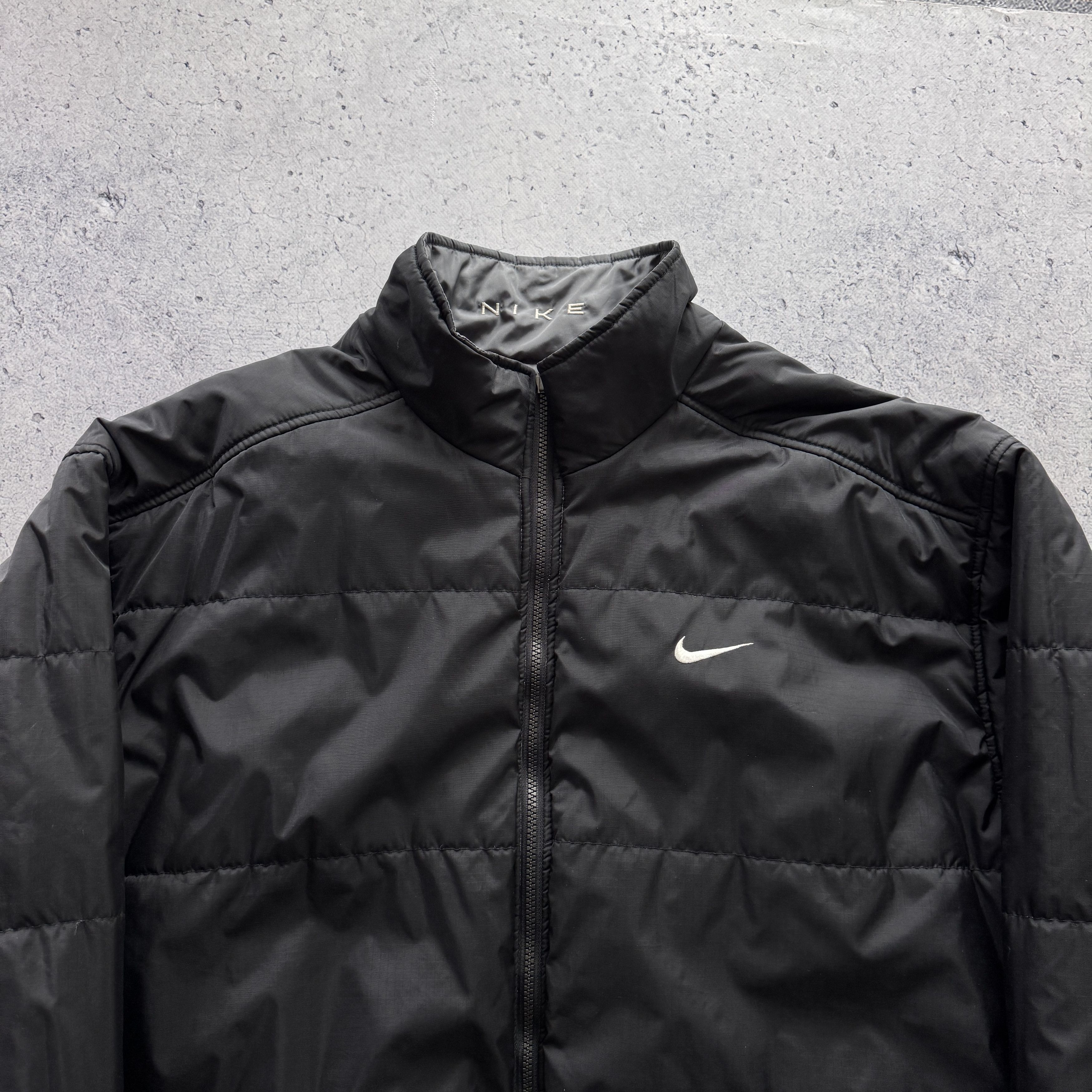 Nike Nike Vintage 00s Reversible Down Track Jacket Zip Size US XXL / EU 58 / 5 - 4 Thumbnail