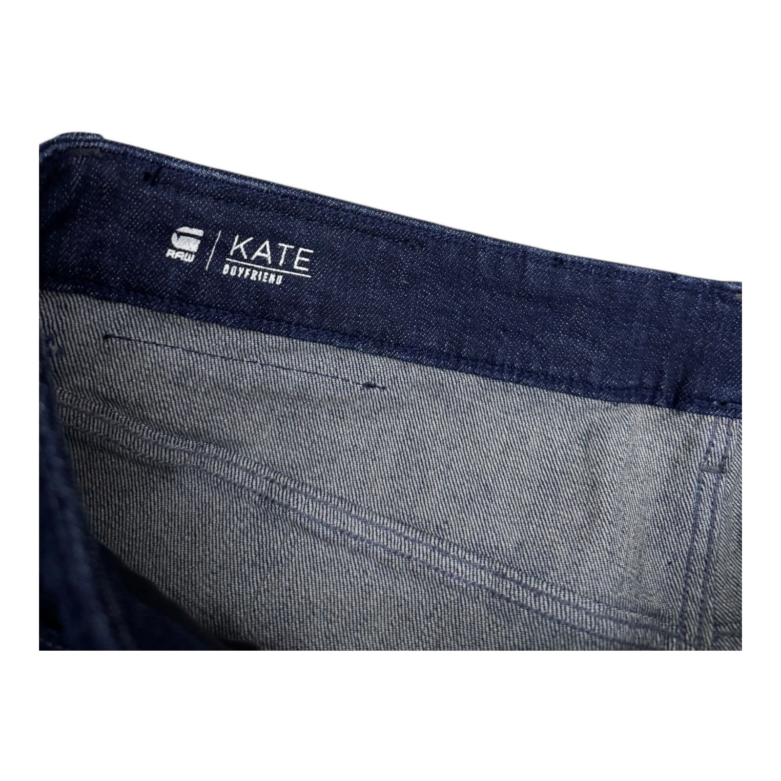G-Star G-STAR RAW Kate Boyfriend Dark Wash Denim Jeans Pants 34x30 Size US 34 / EU 50 - 7 Thumbnail
