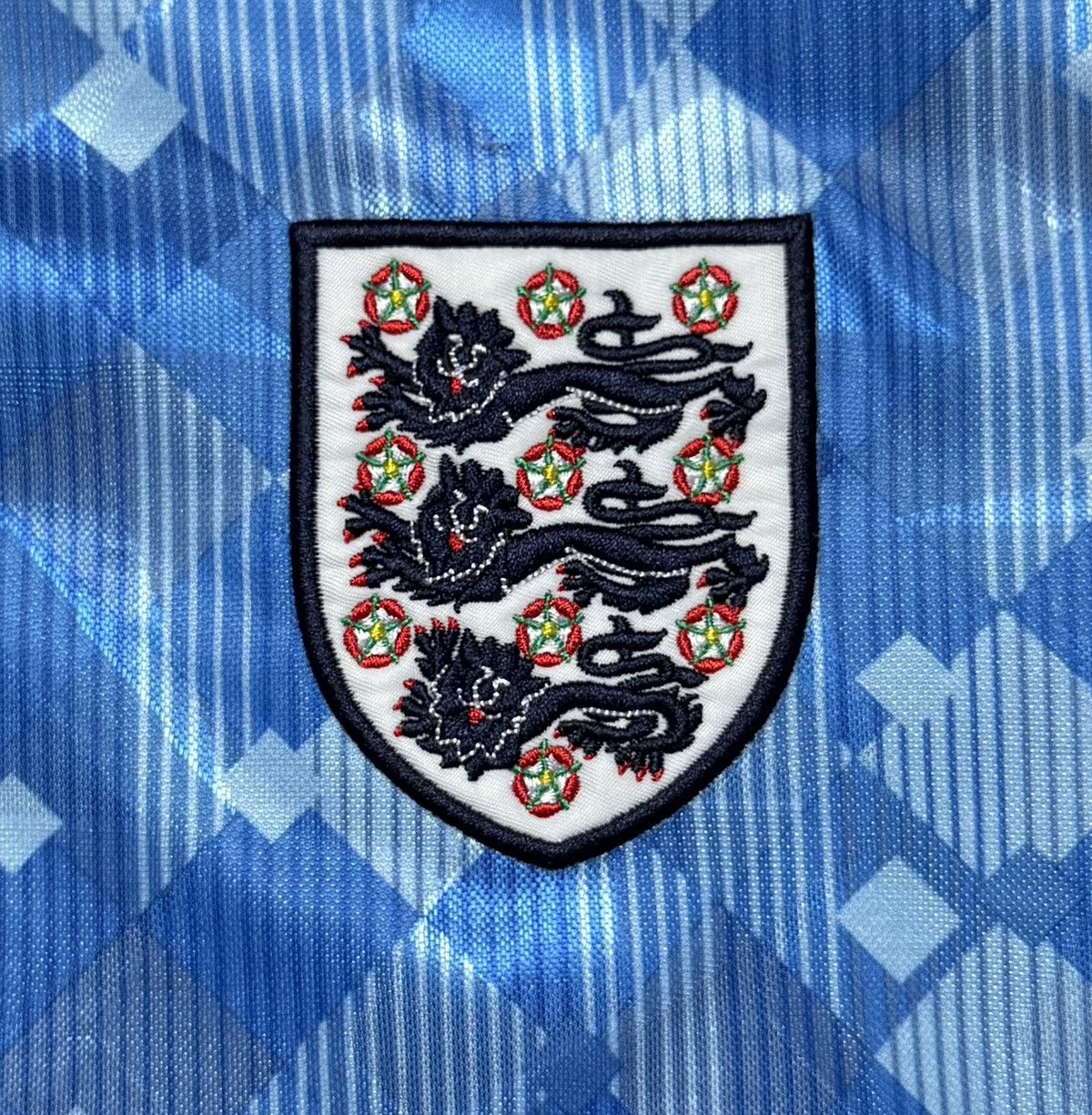 Vintage England 1990 1992 Third Football Shirt Soccer Jersey Retro Size US S / EU 44-46 / 1 - 7 Thumbnail