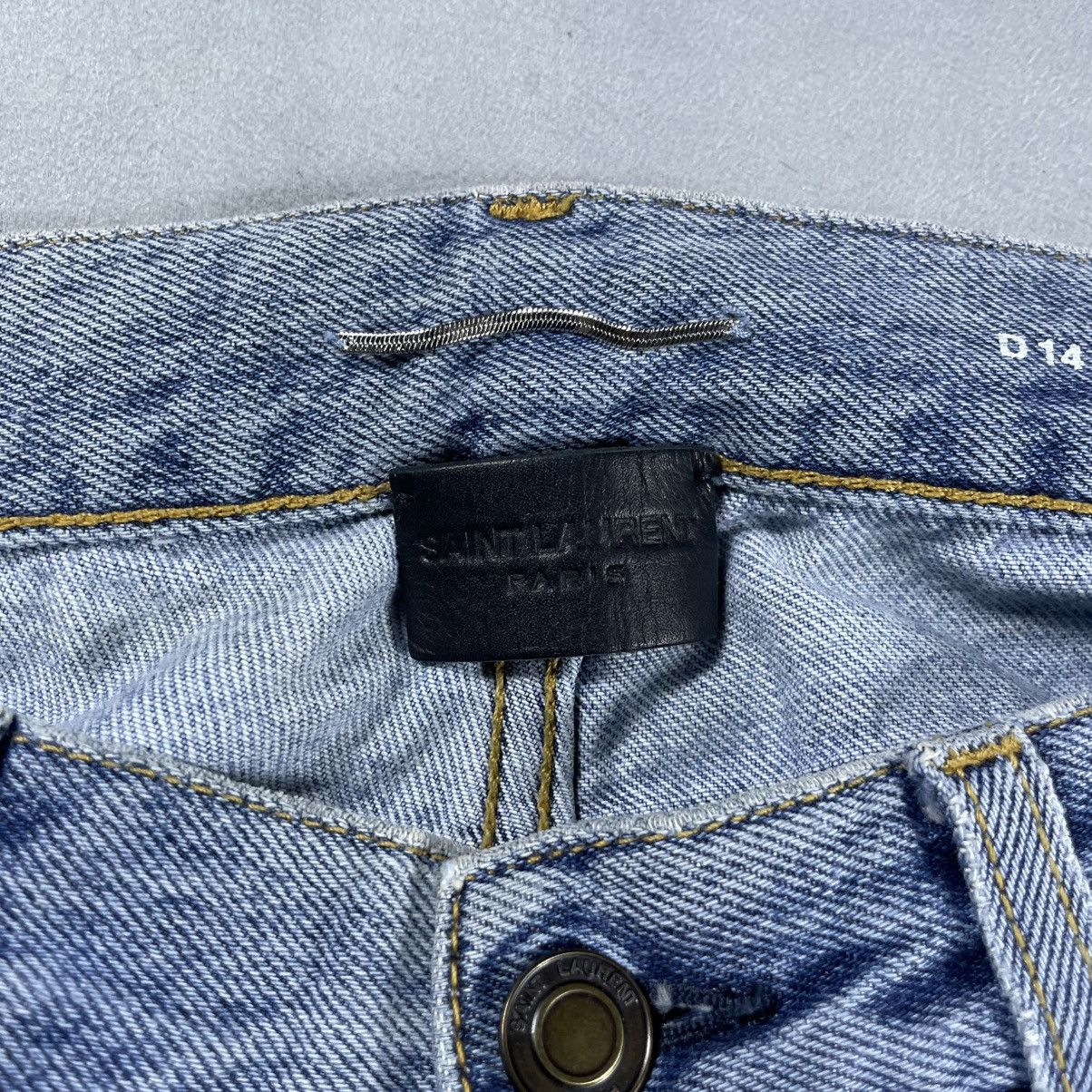Saint Laurent Paris SAINT LAURENT PARIS AW17 D14 RIPPED DENIM PANTS Size US 31 - 7 Thumbnail