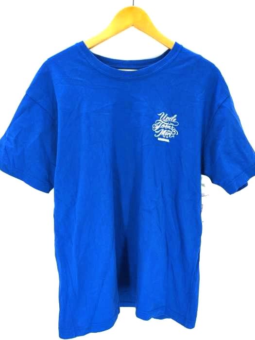 T-Shirts Short sleeve Printed Crewneck Cotton Blue