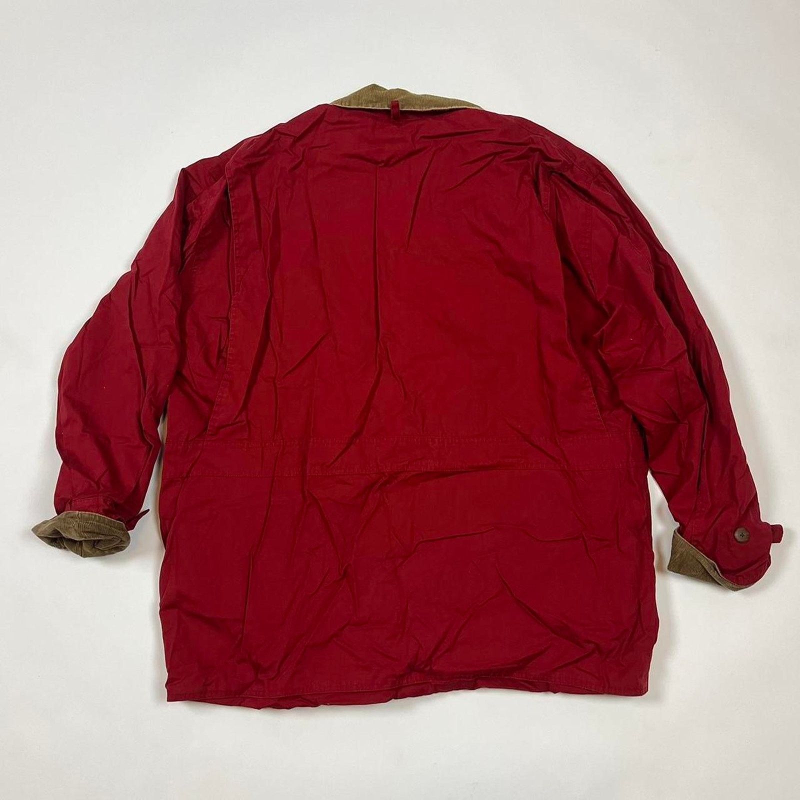 J.Crew Vintage J Crew Red Chore Jacket Size US XXL / EU 58 / 5 - 3 Thumbnail