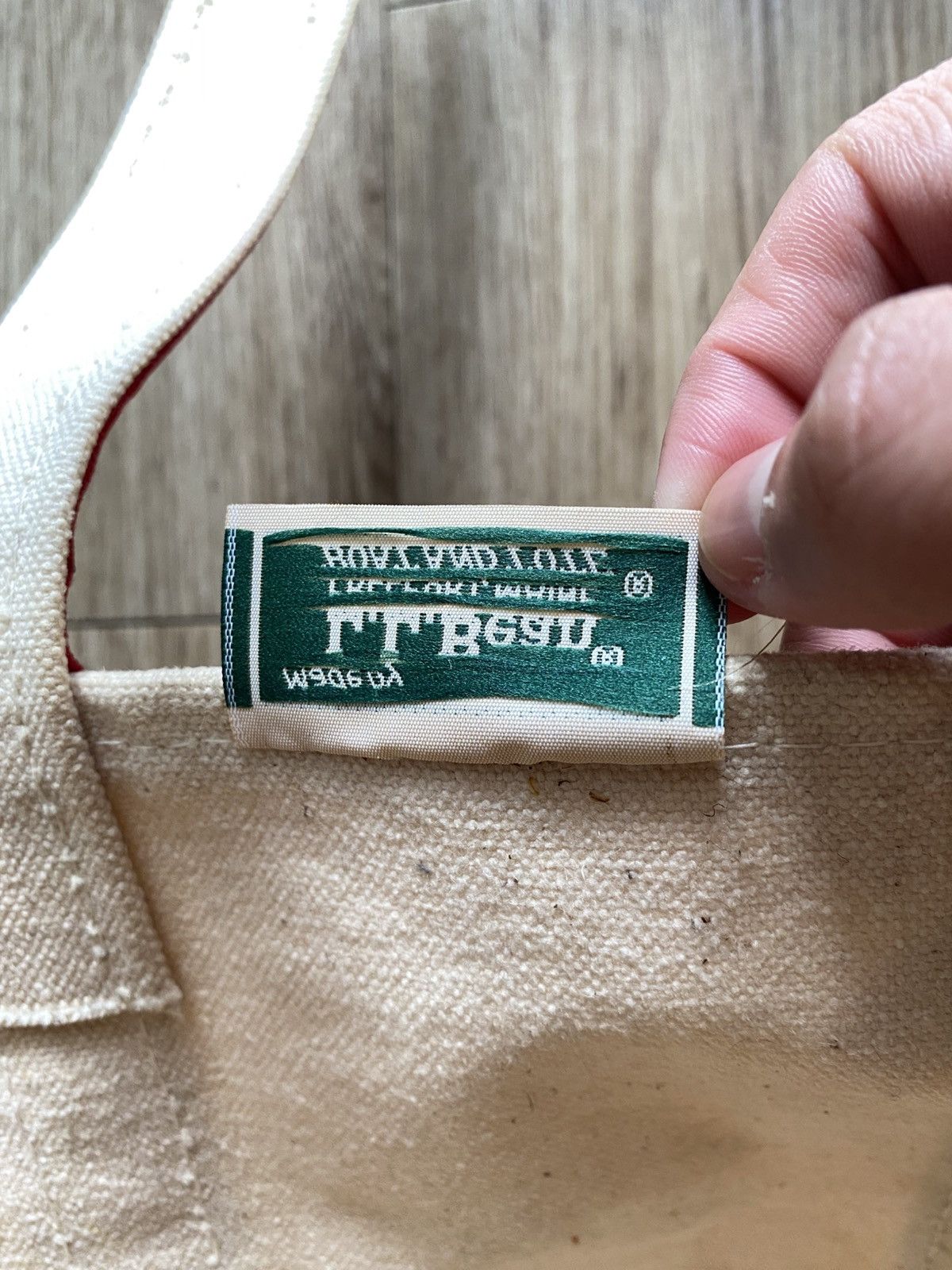 L.L. Bean Vintage 90s LL Bean Tote Bag Size ONE SIZE - 8 Thumbnail