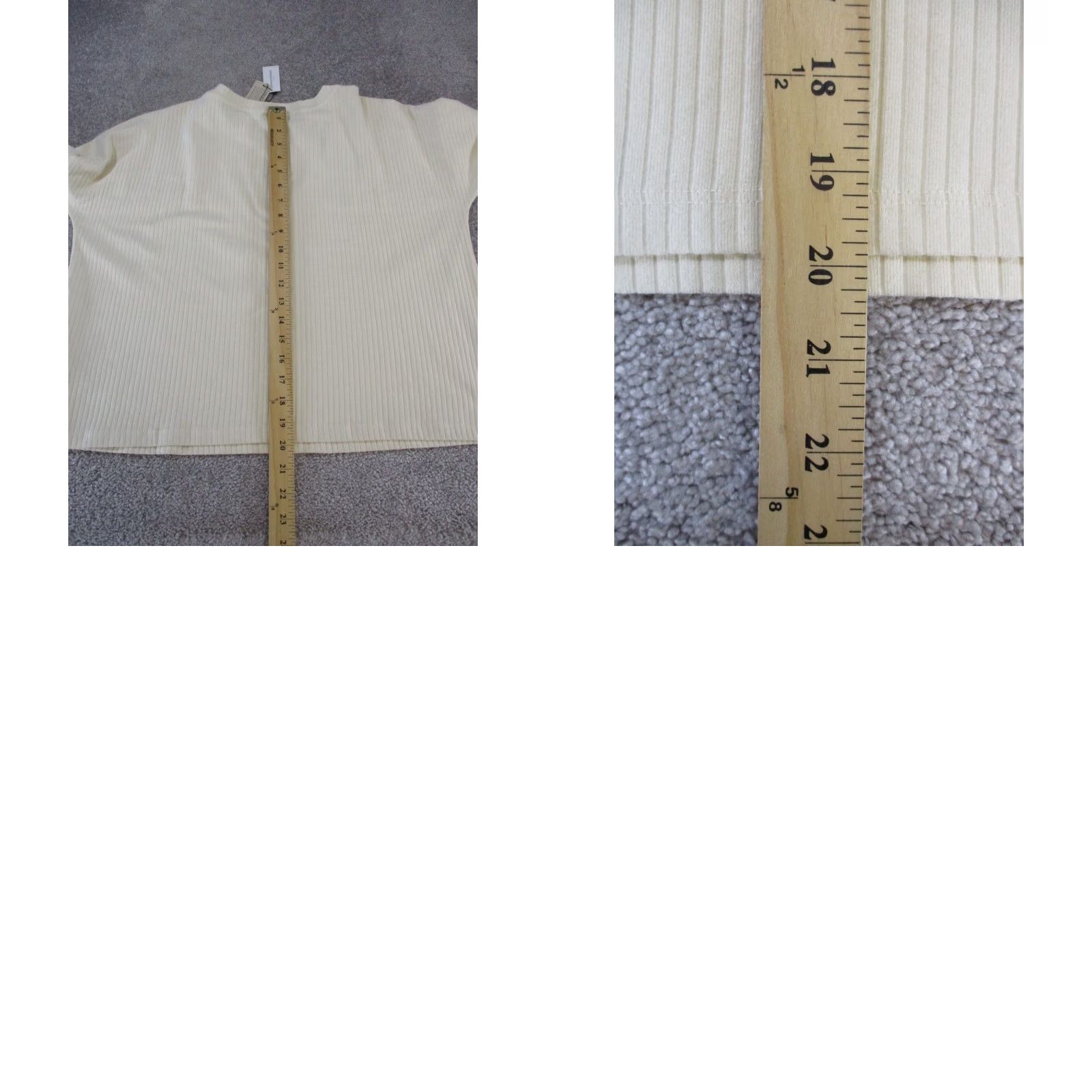 Banana Republic Banana Republic Sweater Womens XS Petite Ivory Cotton Pullover Long Sleeve Round Neck Knit Vintage? (no) Size XS / US 0-2 / IT 36-38 - 8 Thumbnail