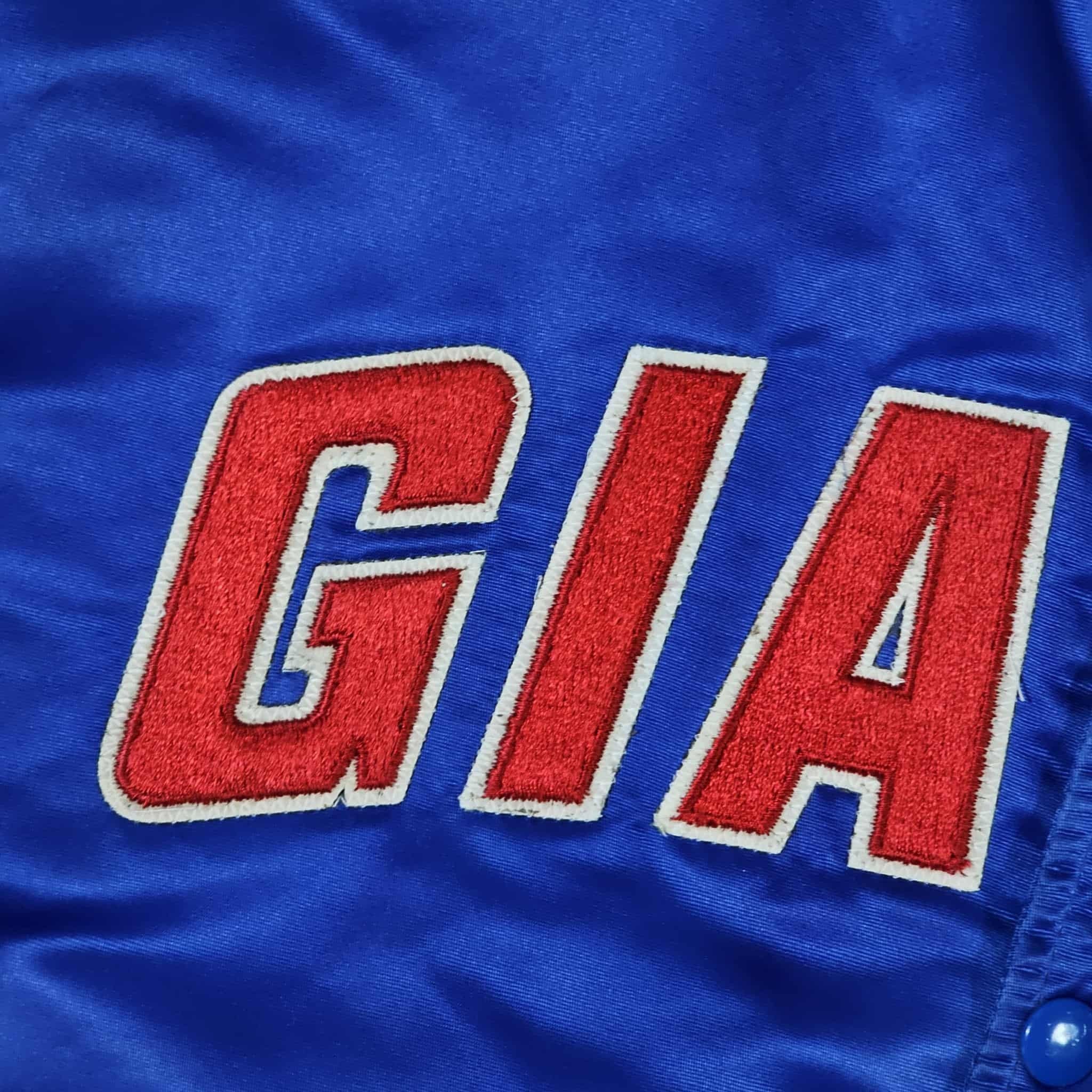 NFL New York Giants Vintage 80s Starter Satin Bomber Jacket Size US XXL / EU 58 / 5 - 4 Thumbnail