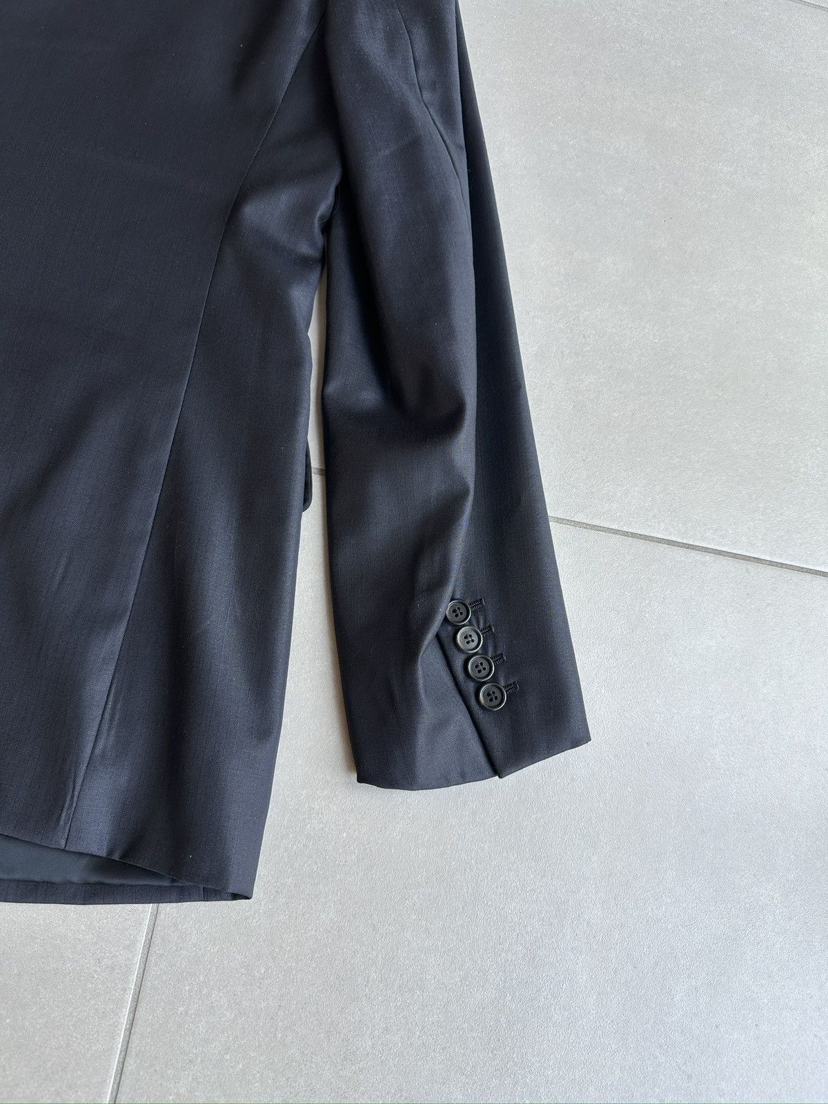 Dior × Hedi Slimane Dior Homme SS07 Glossy super 100’s wool blazer Size US M / EU 48-50 / 2 - 8 Thumbnail
