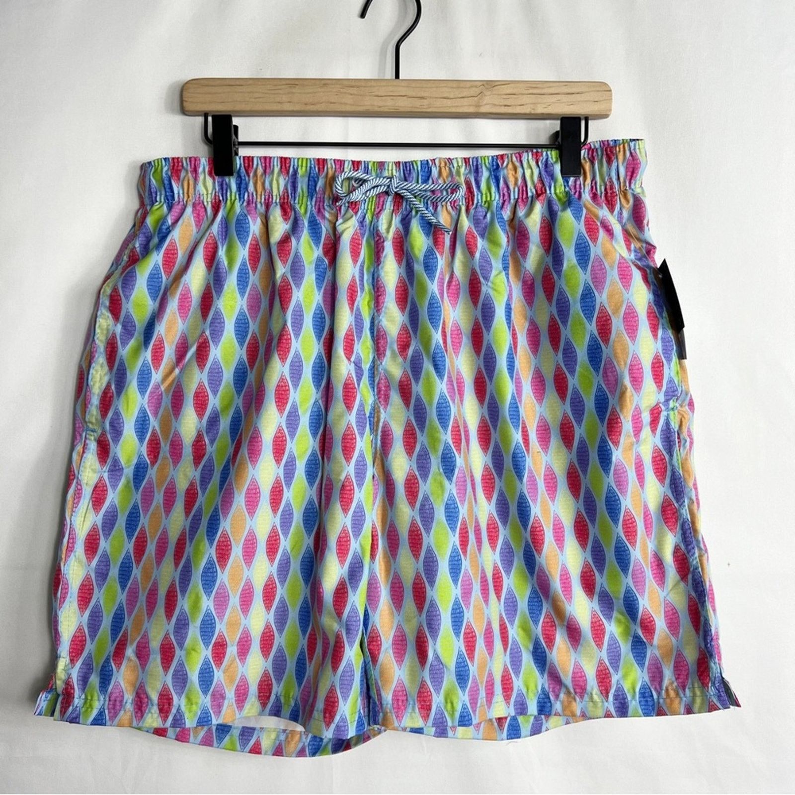 Tailorbyrd TAILORBYRD Patterned Swim Shorts NWT in Large Size US 32 / EU 48 - 2 Thumbnail