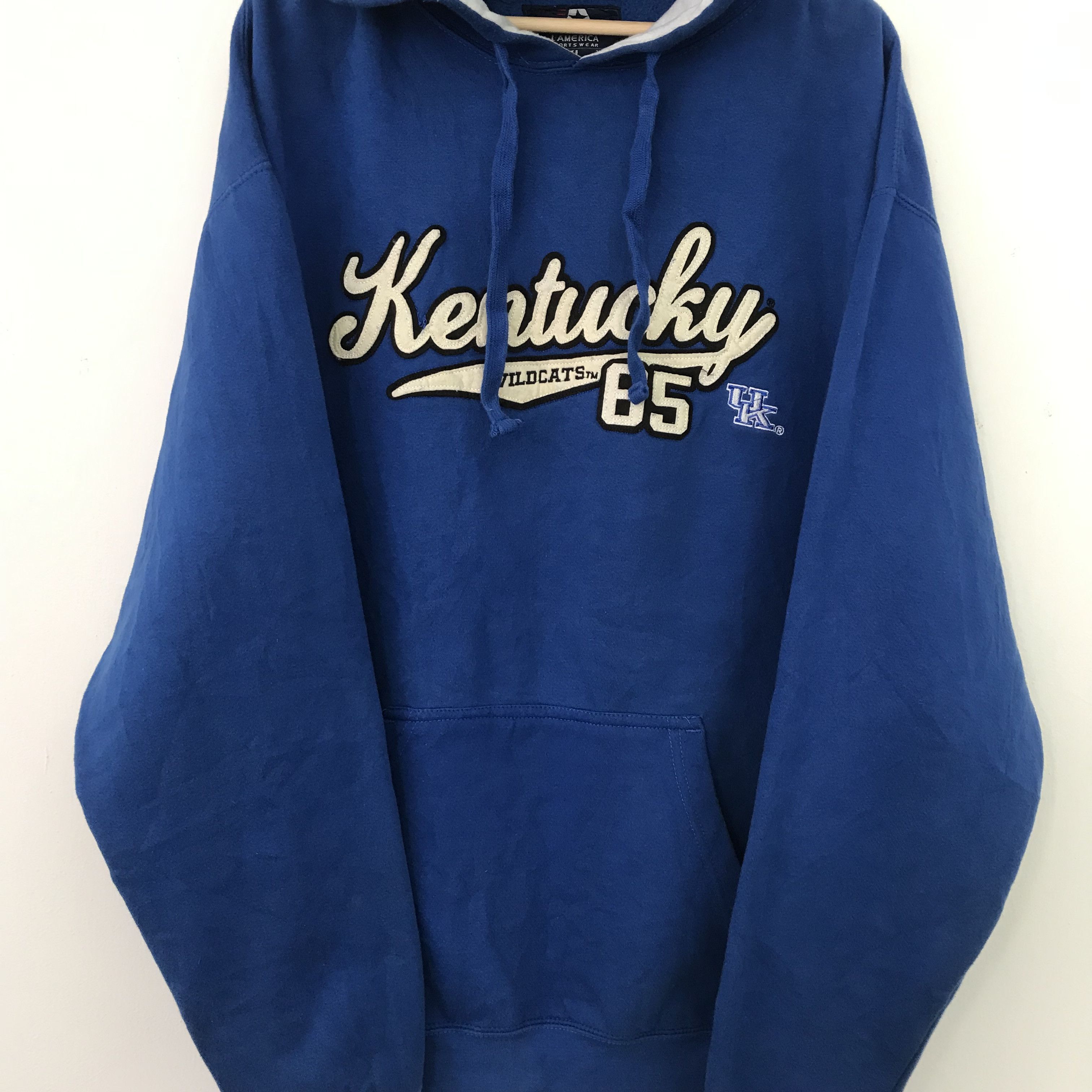 Kentucky Boy Tyler Vintage Kentucky Wildcats Ncaa Blue Sweater - 468 Size US XL / EU 56 / 4 - 6 Thumbnail