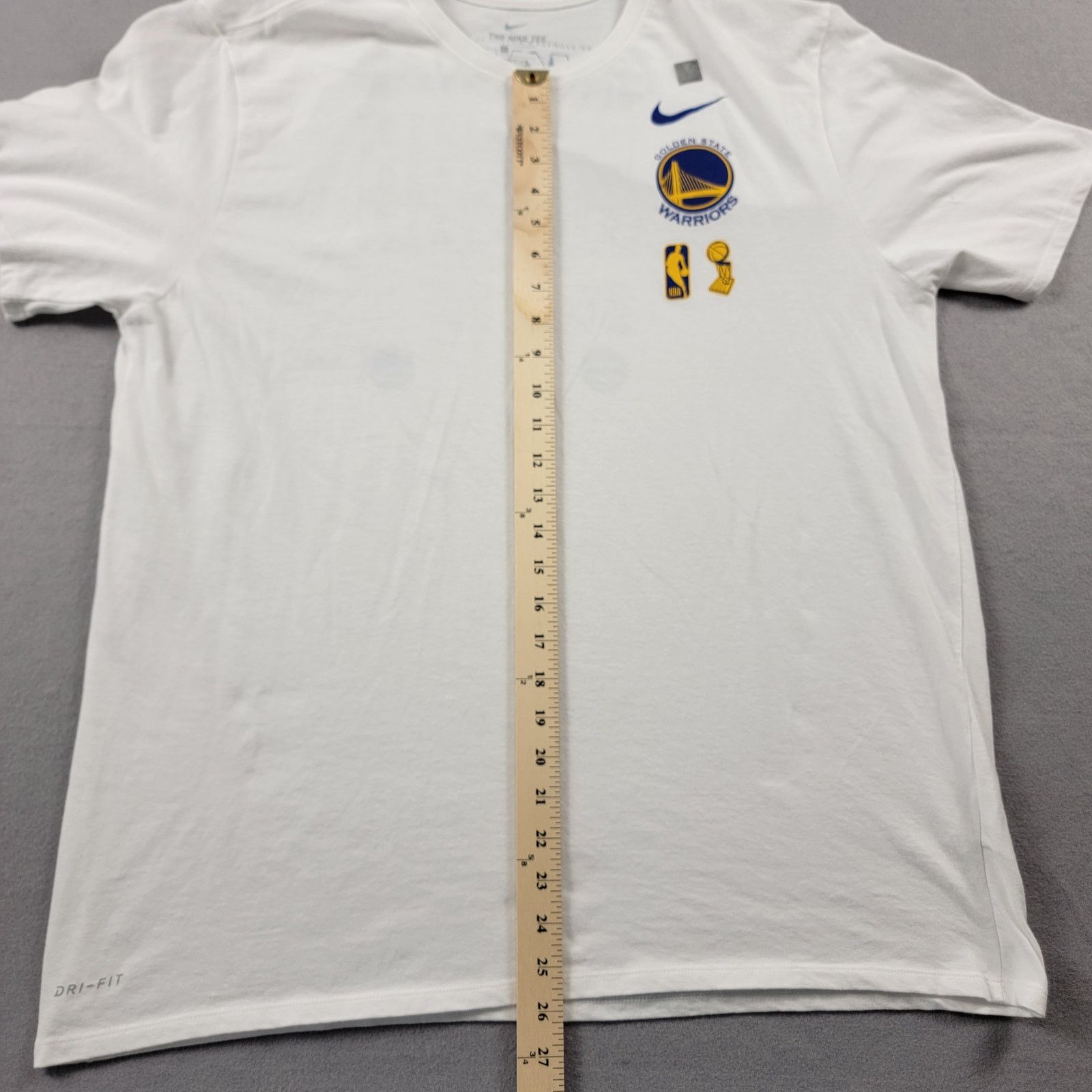 Nike Golden State Warriors 2018 NBA Champs Nike T White Sz XXL Size US XXL / EU 58 / 5 - 9 Thumbnail