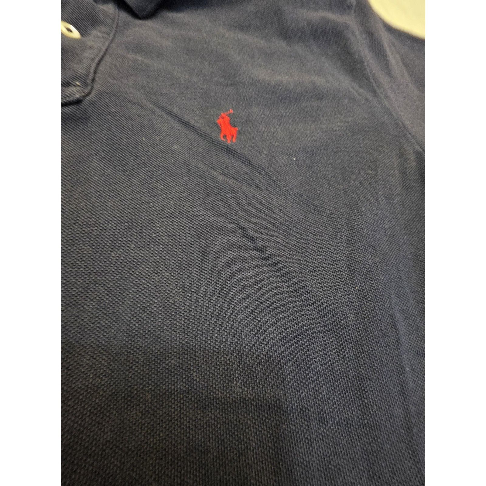 Ralph Lauren Polo Ralph Lauren Classic Fit Navy Blue Size Medium Short Sl Size US M / EU 48-50 / 2 - 2 Thumbnail