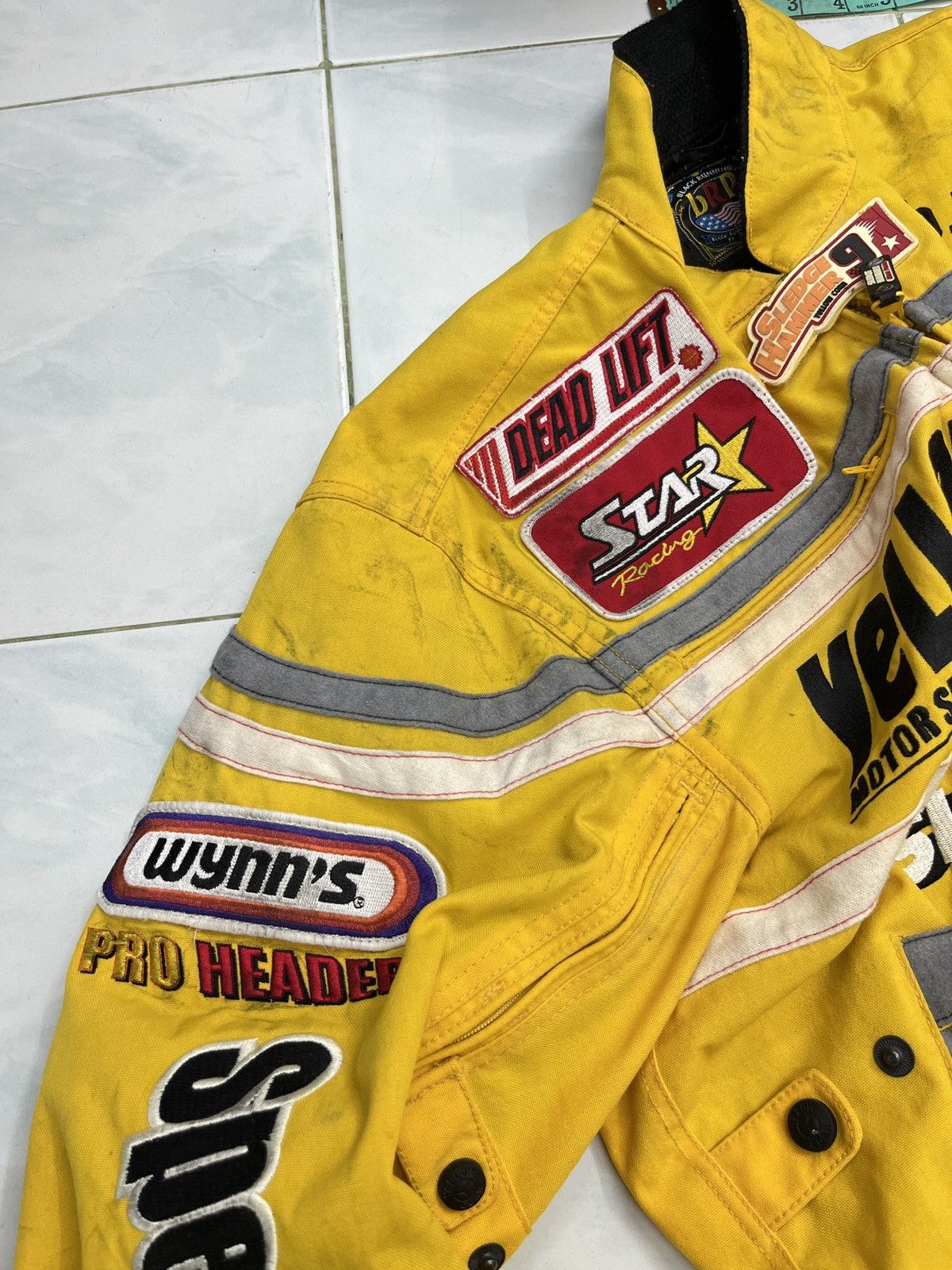 YELLOW CORN 🔥🔥🔥STEALS YELLOW CORN SLEDGE HAMMER RACING JACKET Size US M / EU 48-50 / 2 - 16 Thumbnail
