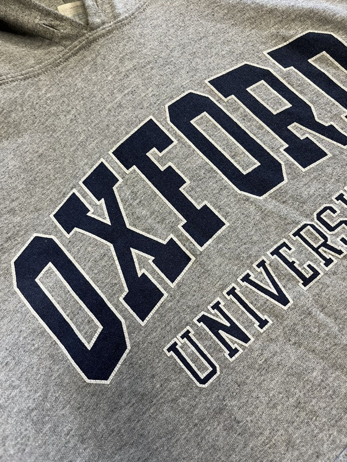 Other Vintage Y2K Oxford University American College 90s Hoodie Size US L / EU 52-54 / 3 - 8 Thumbnail