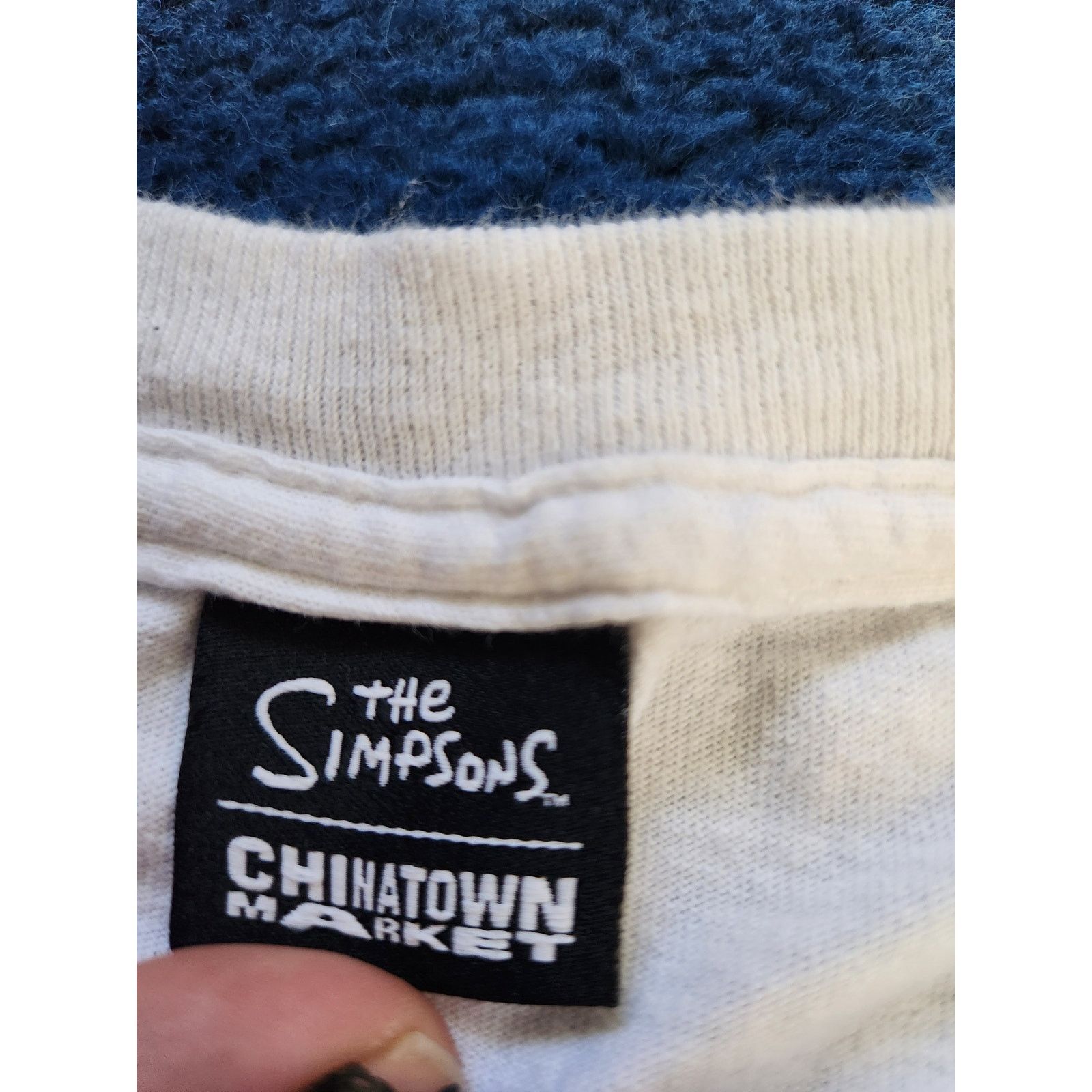 The Simpsons Vintage The Simpsons China Town White Tee Shirt Size US XL / EU 56 / 4 - 3 Thumbnail