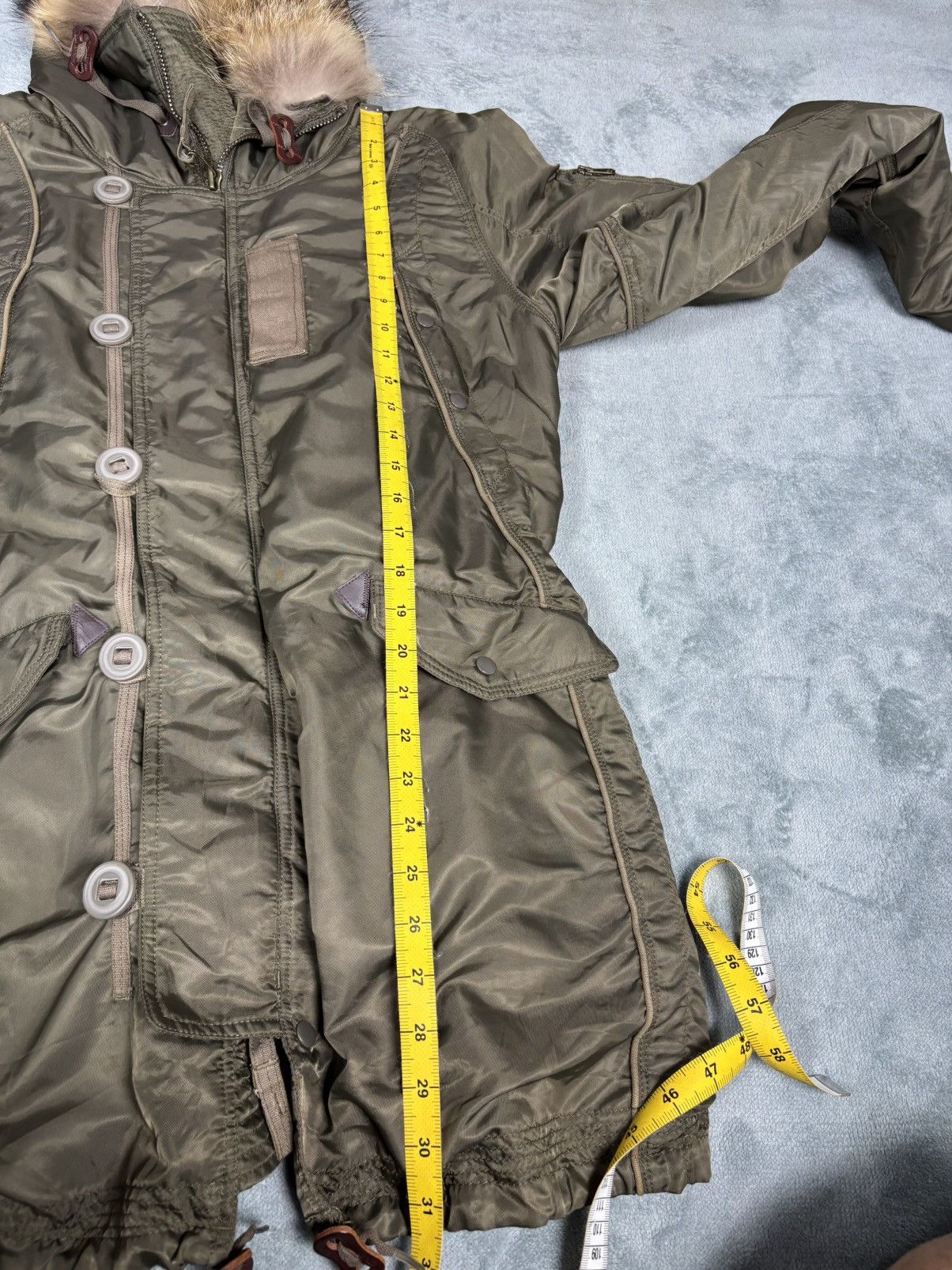GOA G.O.A Raccoon Fur Jacket. J0145 Size M / US 6-8 / IT 42-44 - 10 Thumbnail