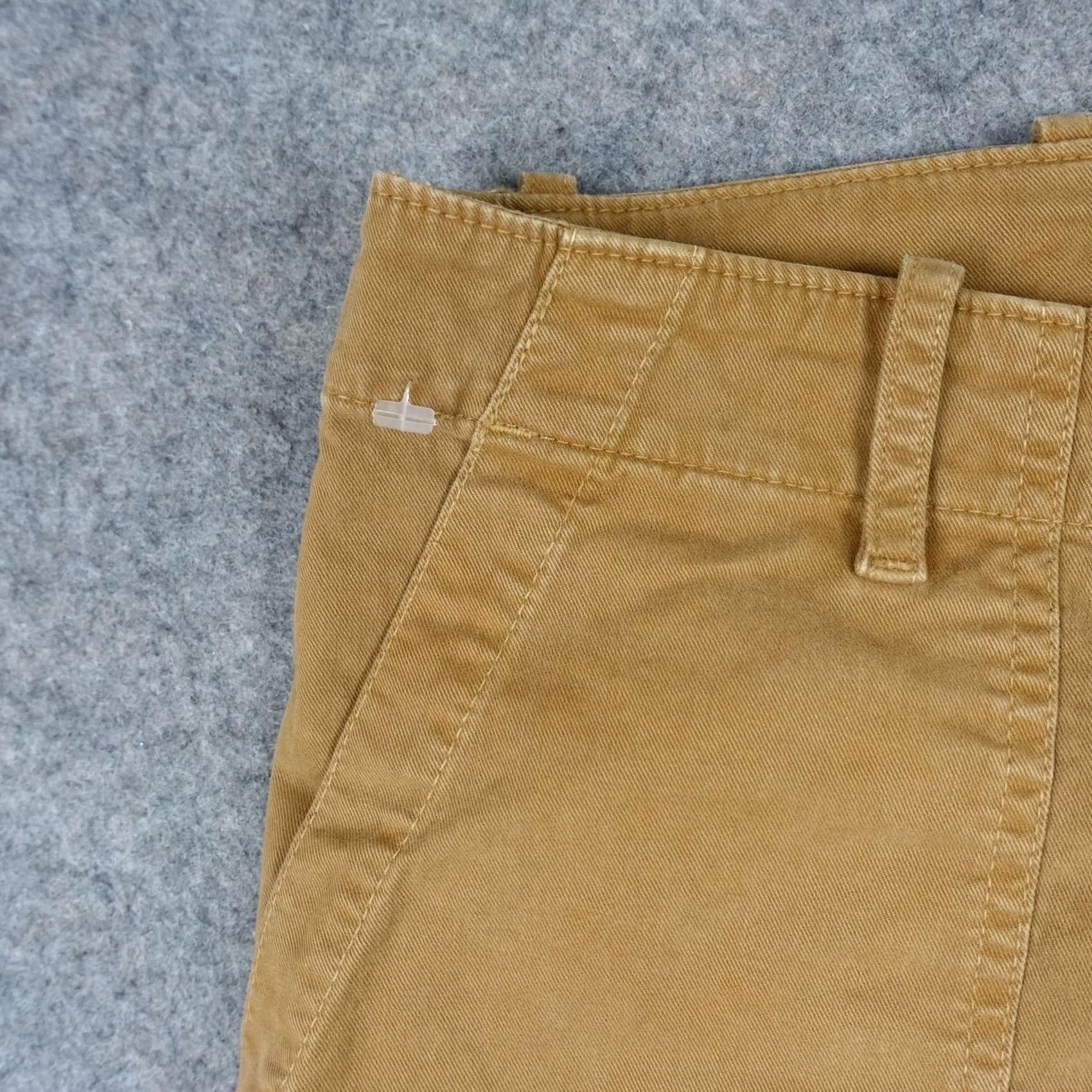 Nili Lotan Nili Lotan Pants Womens 4 Brown Twill Jogger Ankle Zip Cuffed Pockets Casual 80 Size 27" / US 4 / IT 40 - 4 Thumbnail