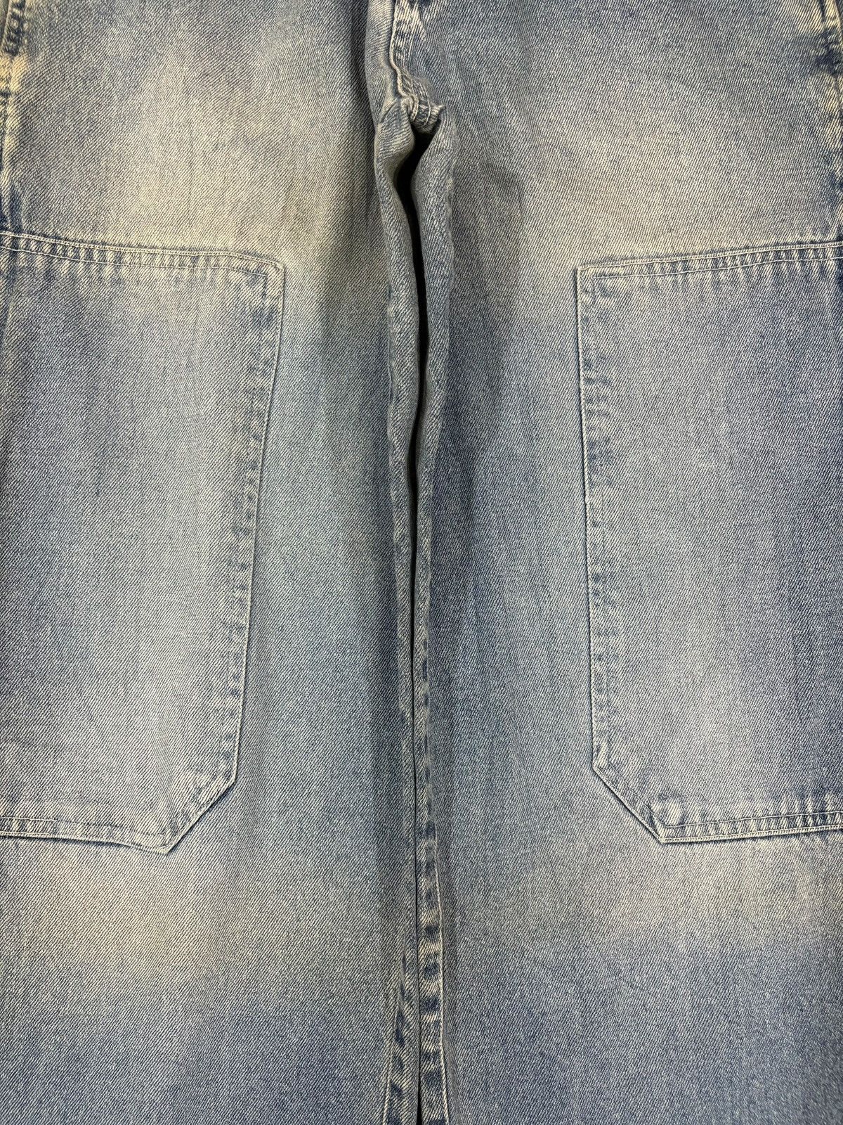 Other Vintage Japanese Double Knee Patches Carpenter Baggy Jeans Size US 26 / EU 42 - 5 Thumbnail