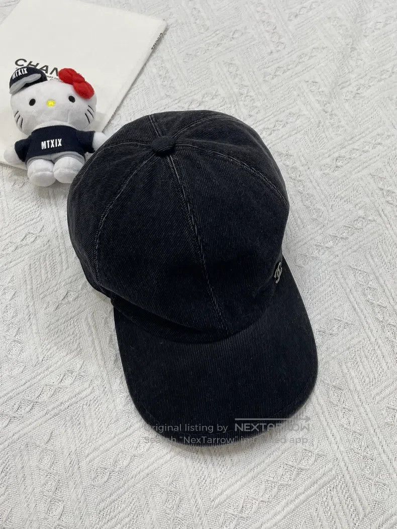 Chanel Chanel Washed logo to make old cowboy baseball cap Size ONE SIZE - 3 Thumbnail