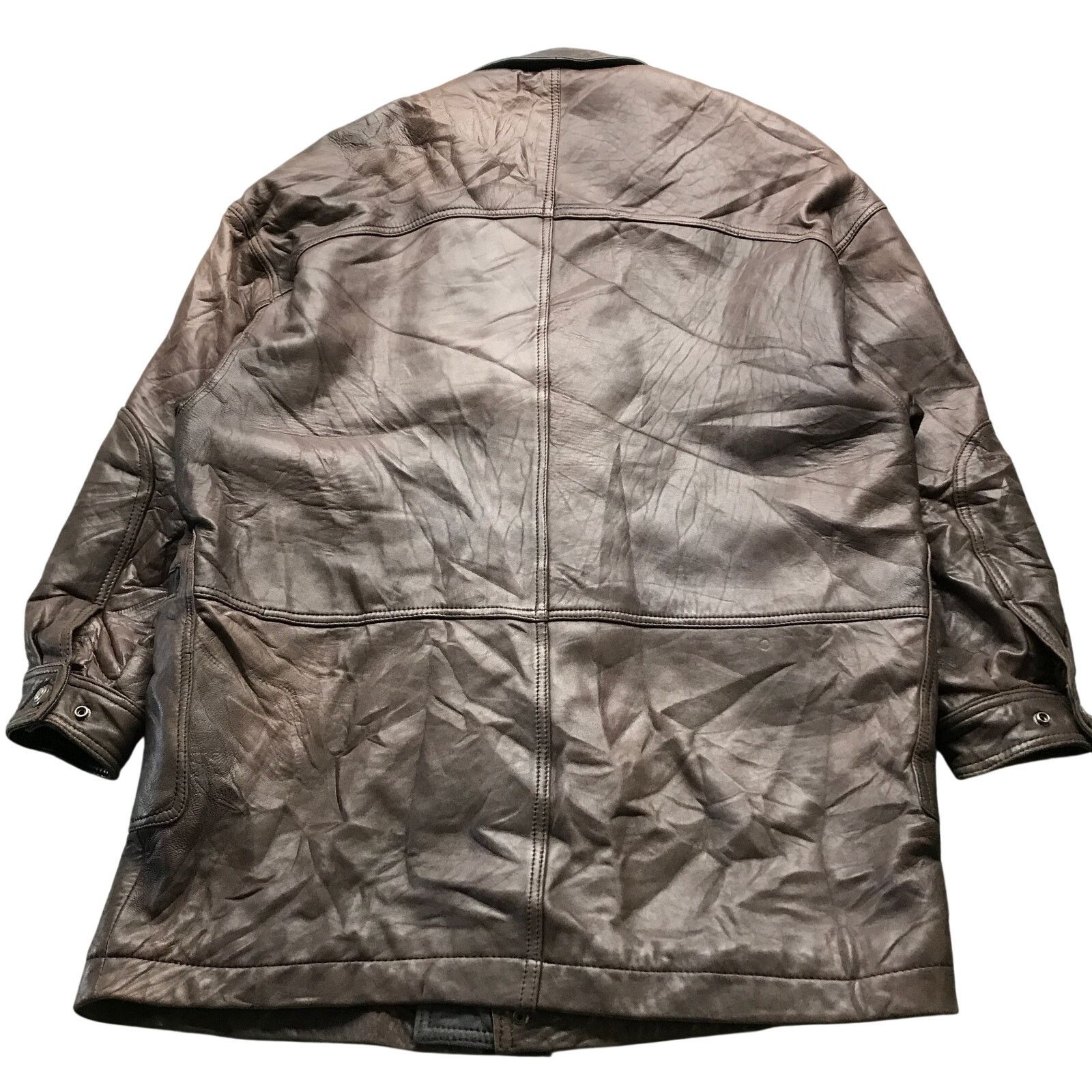 Other Vintage Miropa Brown Leather Toggle Coat Jacket Mens XL Size US XL / EU 56 / 4 - 5 Thumbnail