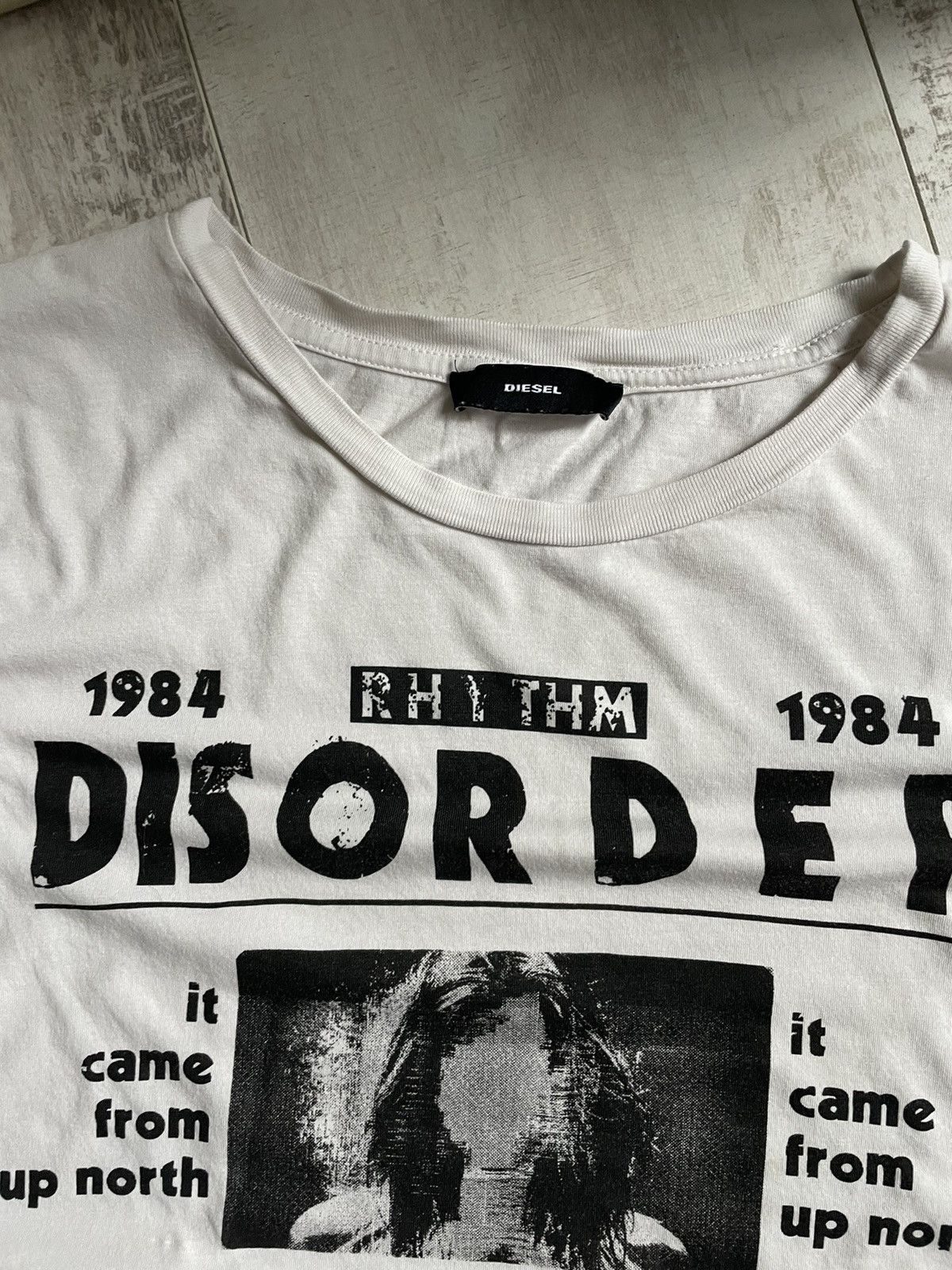 Diesel × Japanese Brand Diesel Disorder T-Shirt “SUBLIME EXPLOSION” Very Rare Y2K Size L / US 10 / IT 46 - 4 Thumbnail