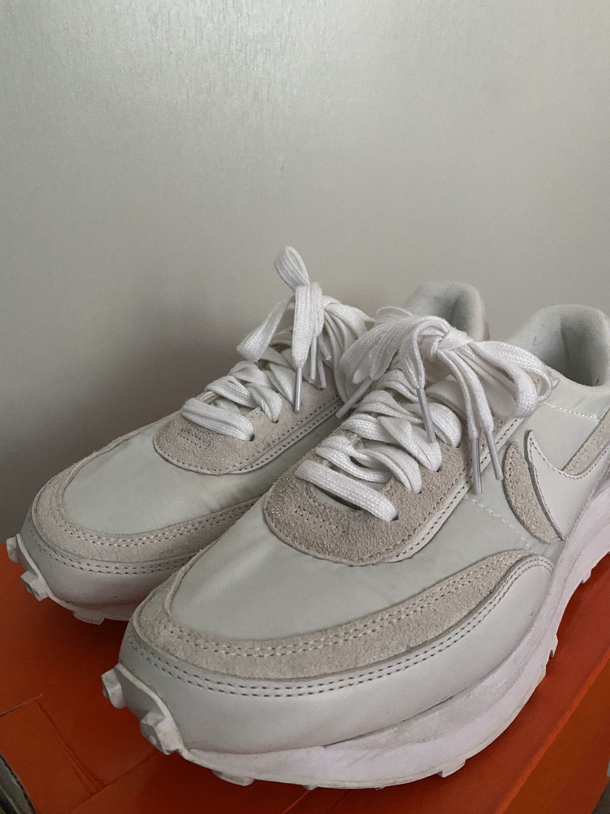Nike × Sacai Nike Sacai LD Waffle White Nylon Size US 9.5 / EU 42-43 - 6 Thumbnail