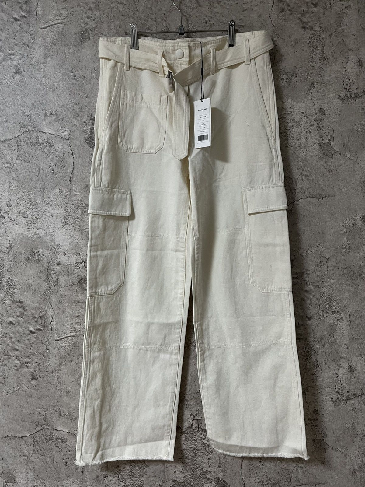Helmut Lang Helmut Lang belted cargo pants Size US 29 - 1 Thumbnail