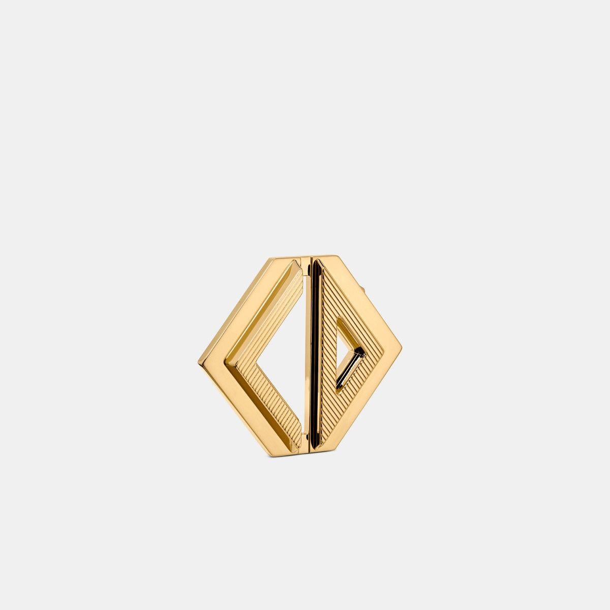 Dior o1bcso1str0126 Size: OS/Cd Diamond Belt Buckle in Golden Size ONE SIZE - 2 Thumbnail