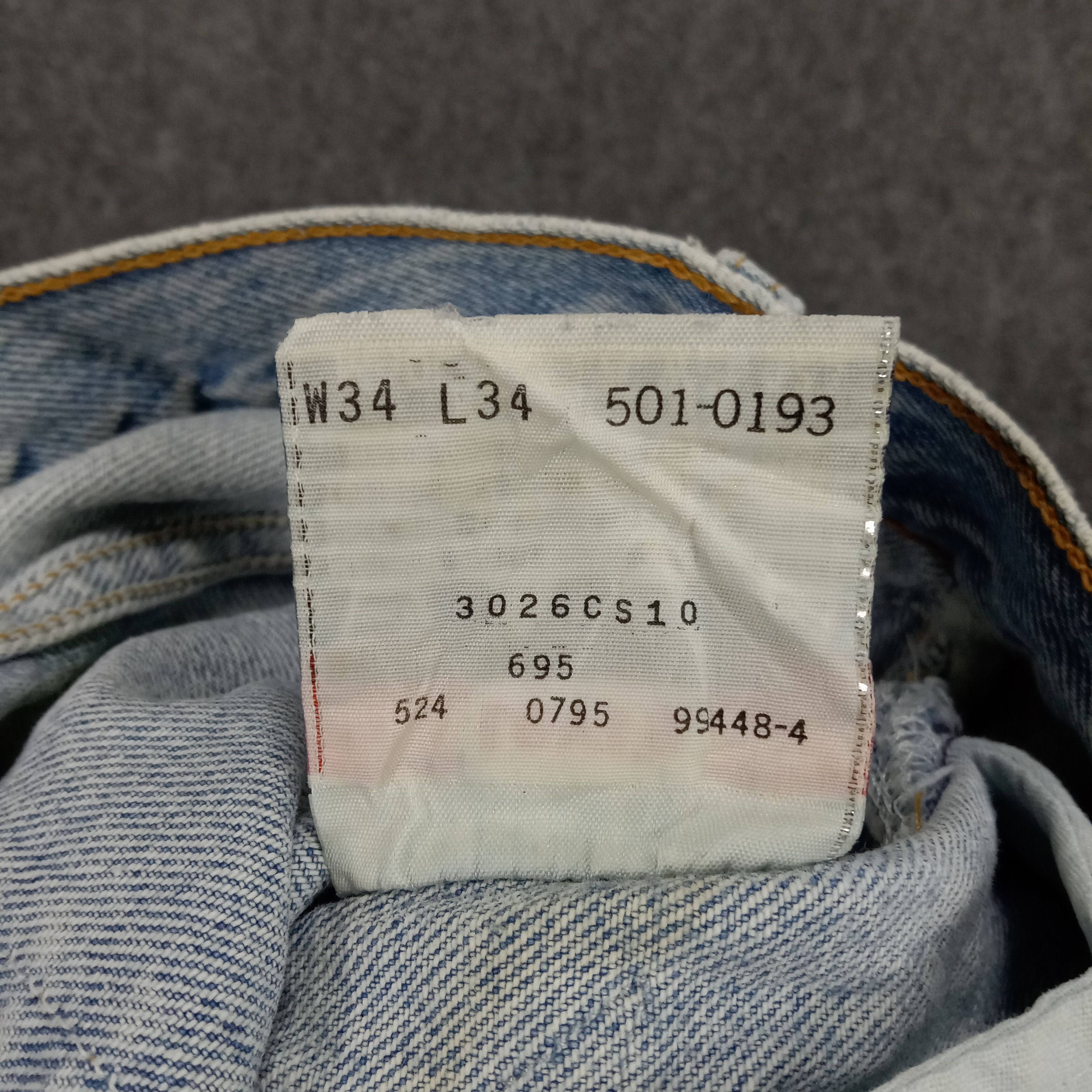 Levi's × Vintage Levi's American Style Custom Patchwork Denim Jeans Size US 33 - 17 Thumbnail