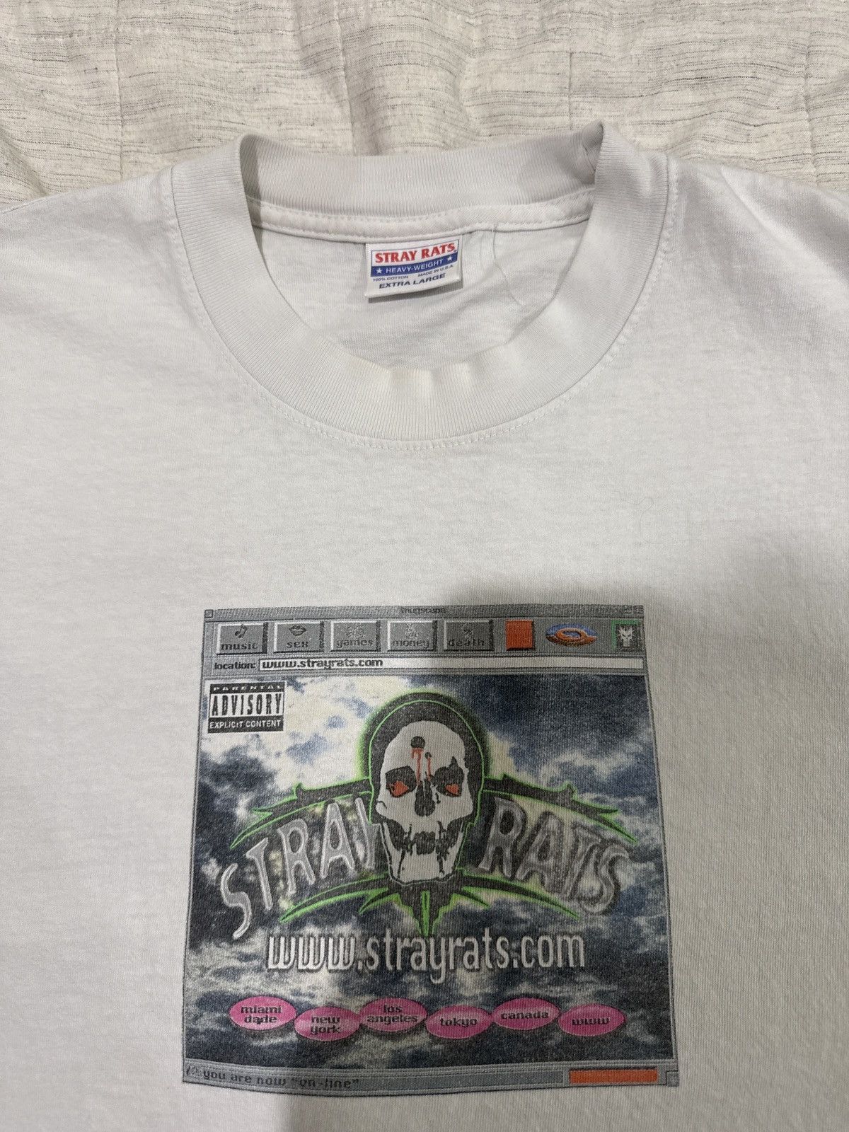 Stray Rats Stray Rats graphic tee XL Size US XL / EU 56 / 4 - 3 Thumbnail