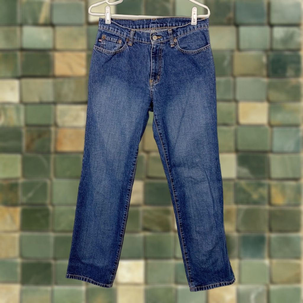 Ralph Lauren Polo Ralph Lauren Jeans Jeans Blue 4 32 Relaxed Regular Women Zip 100% Cotton Straight Vintage Women's? Size 27" / US 4 / IT 40 - 1 Thumbnail
