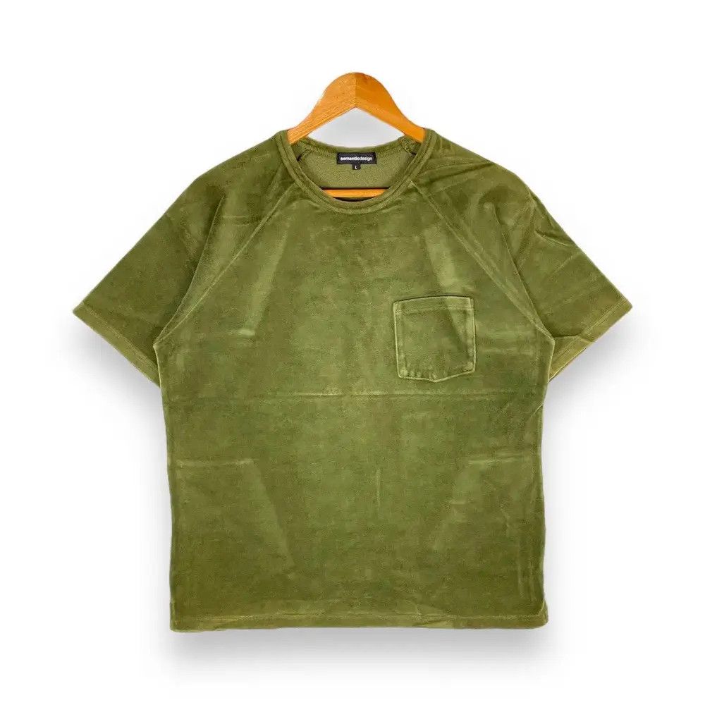 semanticdesign SEMANTIC DESIGN Velvet Pocket Minimalist Tee Size US L / EU 52-54 / 3 - 1 Thumbnail