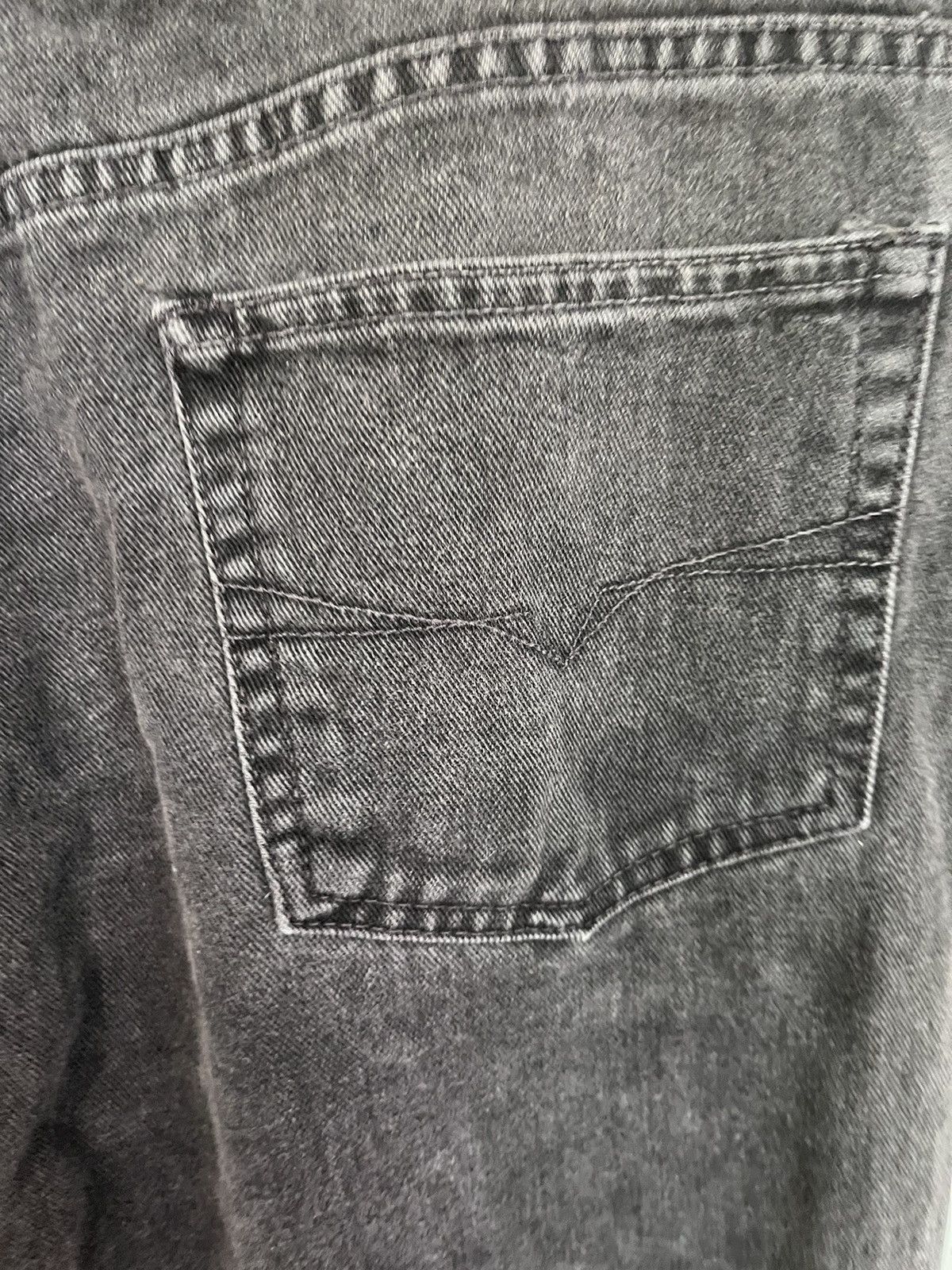 Guess × Vintage Vintage Guess Faded Black Jeans Size US 40 / EU 56 - 11 Thumbnail