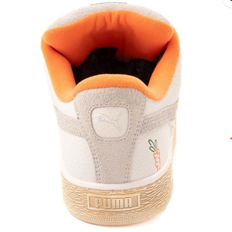 Puma PUMA Mens Sz 13 Anwar Carrots Suede XL Scavenger Hunt White Size US 13 / EU 46 - 5 Thumbnail