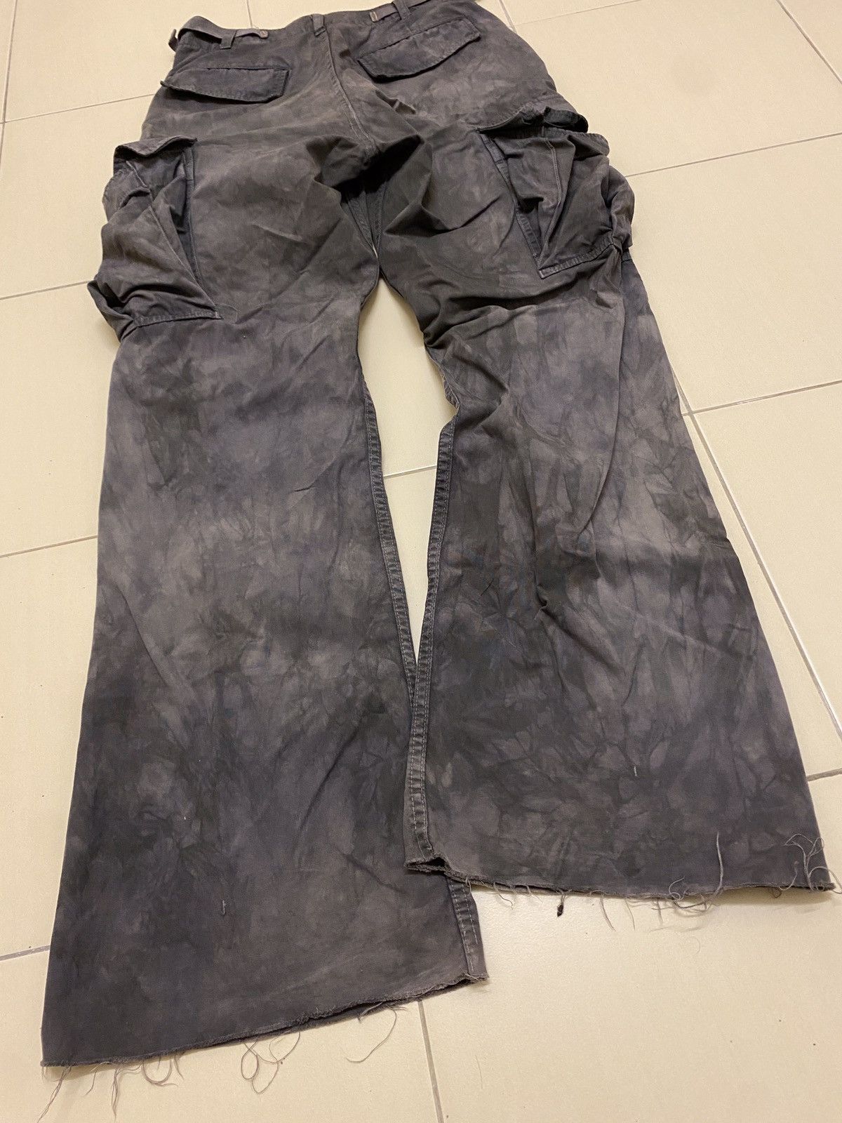Japanese Brand × N.Hoolywood N. Hoolywood Flare Cargo Pants Size 27" / US 4 / IT 40 - 6 Thumbnail