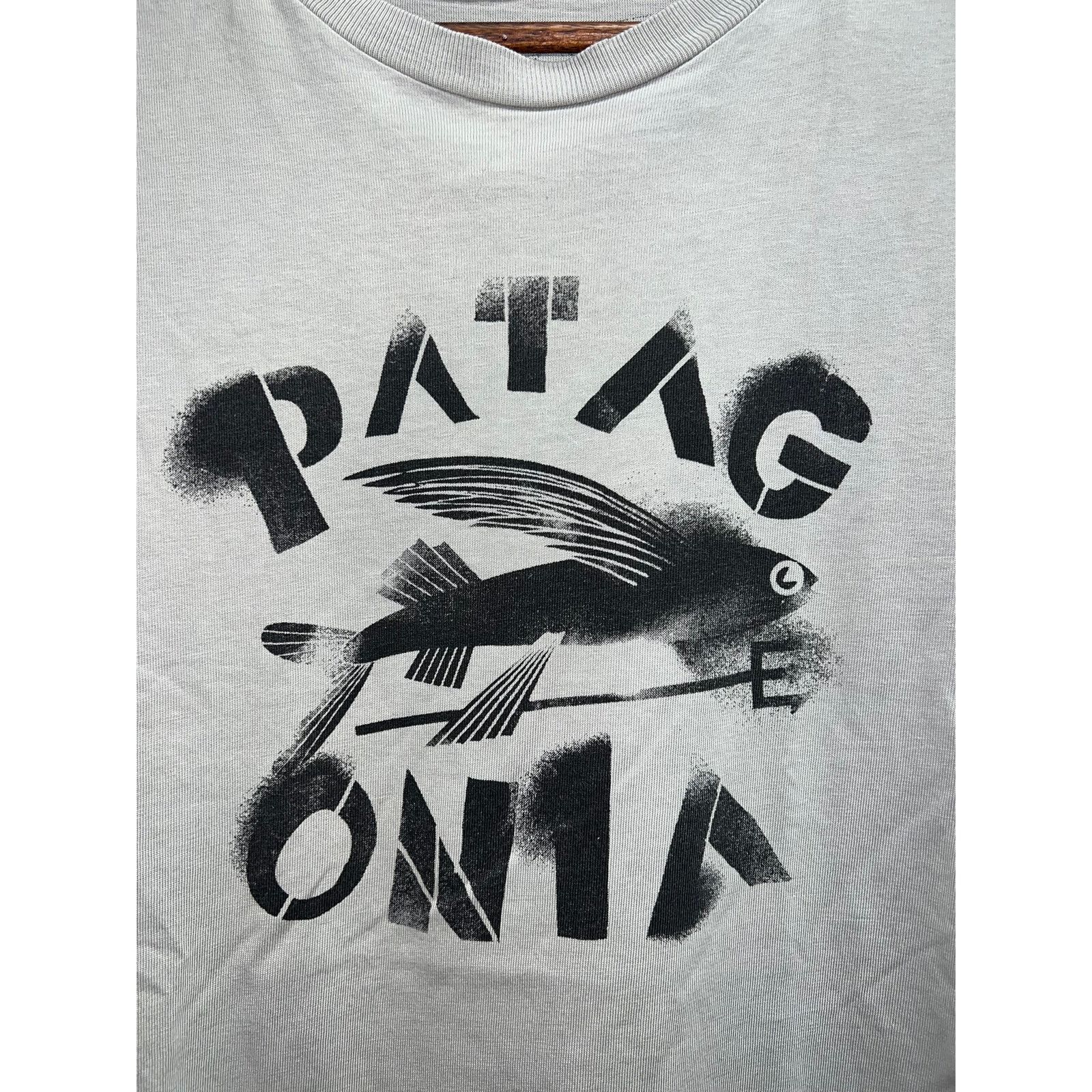 Patagonia Patagonia Flying Fish Logo Shirt Gray Graphic Tee Medium Size US M / EU 48-50 / 2 - 3 Thumbnail